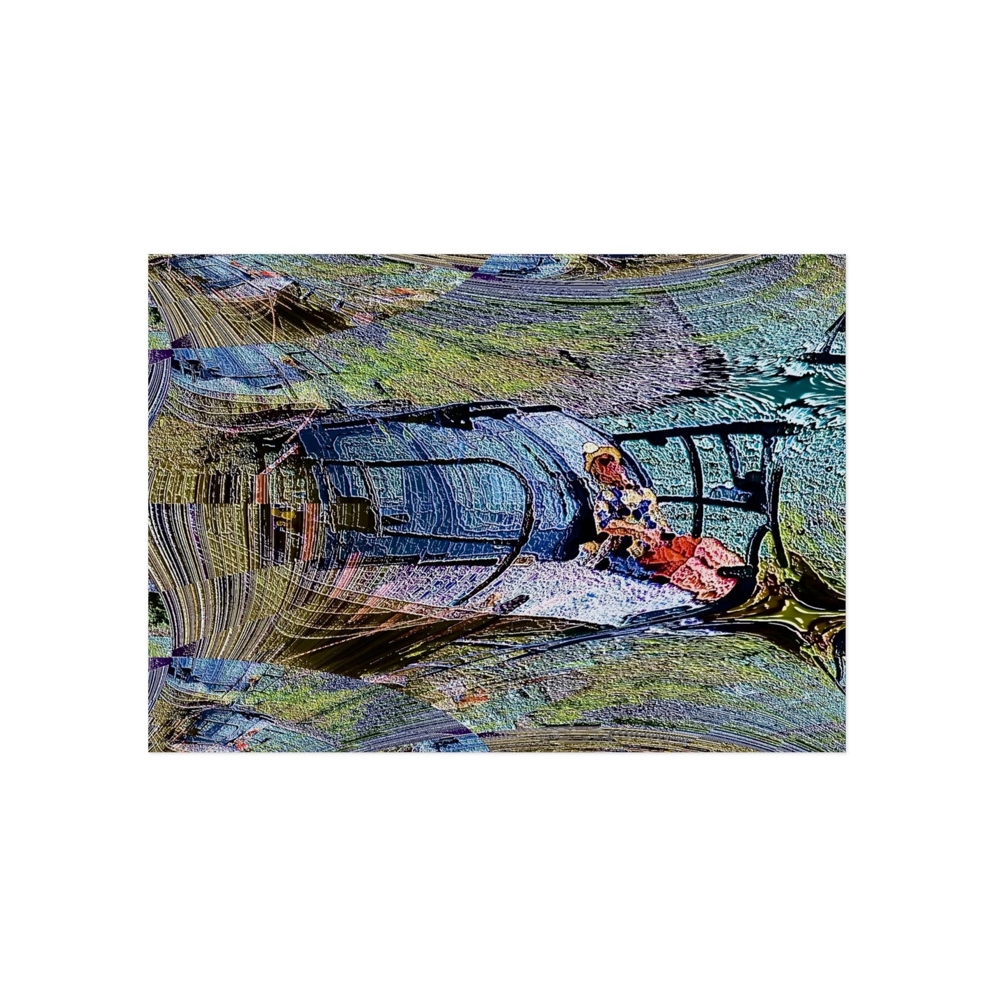 Aluminum Composite Panels ... Salmon River Jet Boating ... "Five-Mile-Bar" ... July 2022 ... Original Works ...
