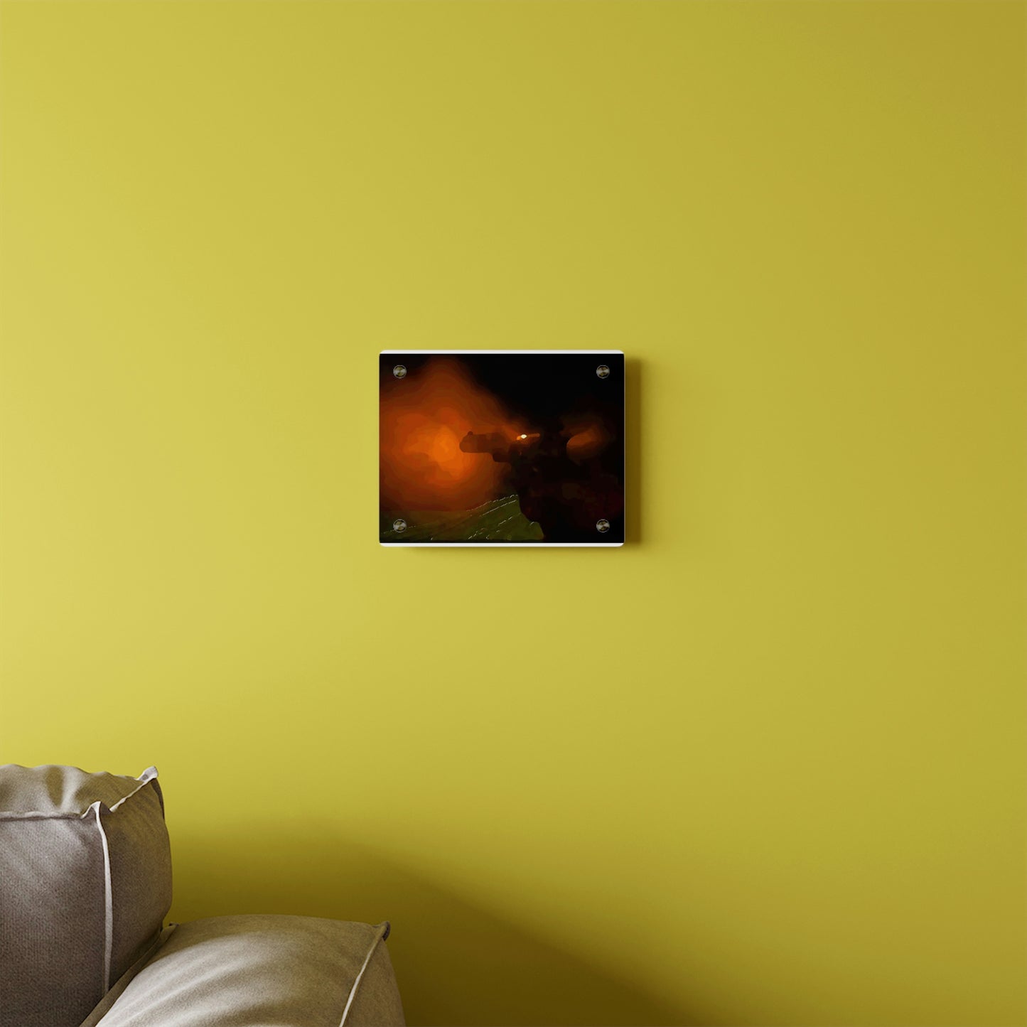 Acrylic Wall Art Panels ... Ruger .357 Magnum Early-Morning-Target-Practice ... 'Circa April 2022' ... Original Works ...
