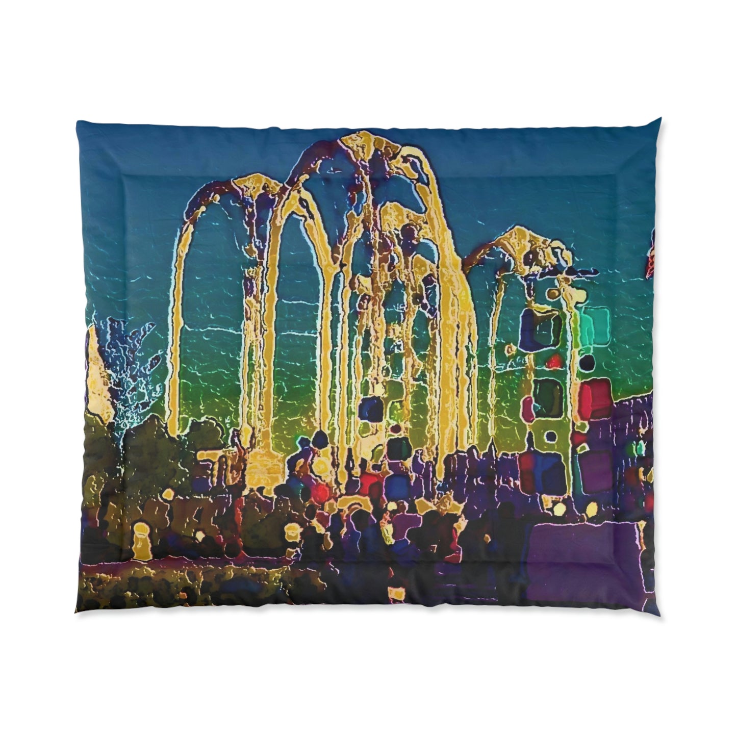 Comforter ... "Arches 'Like-No-Other' ... " Seattle World's Fair: 1962. A Family Original ...