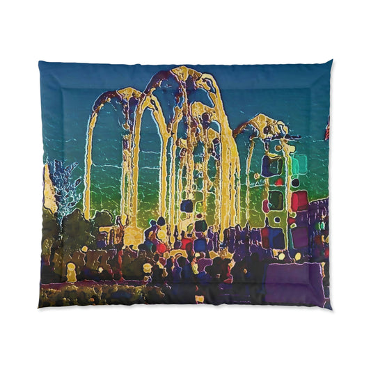 Comforter ... "Arches 'Like-No-Other' ... " Seattle World's Fair: 1962. A Family Original ...
