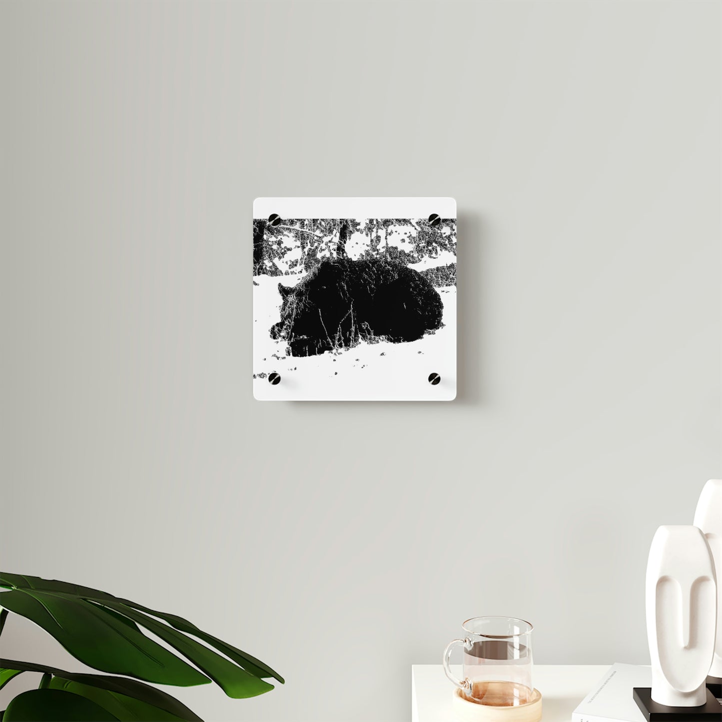 Acrylic Wall Art Panels ... RCY: "Rhett Creek Yogi ... '500 Lbs Of Autumn Season Hunger' ..."  ... September 2022 ... Central Idaho ... Original Works ...