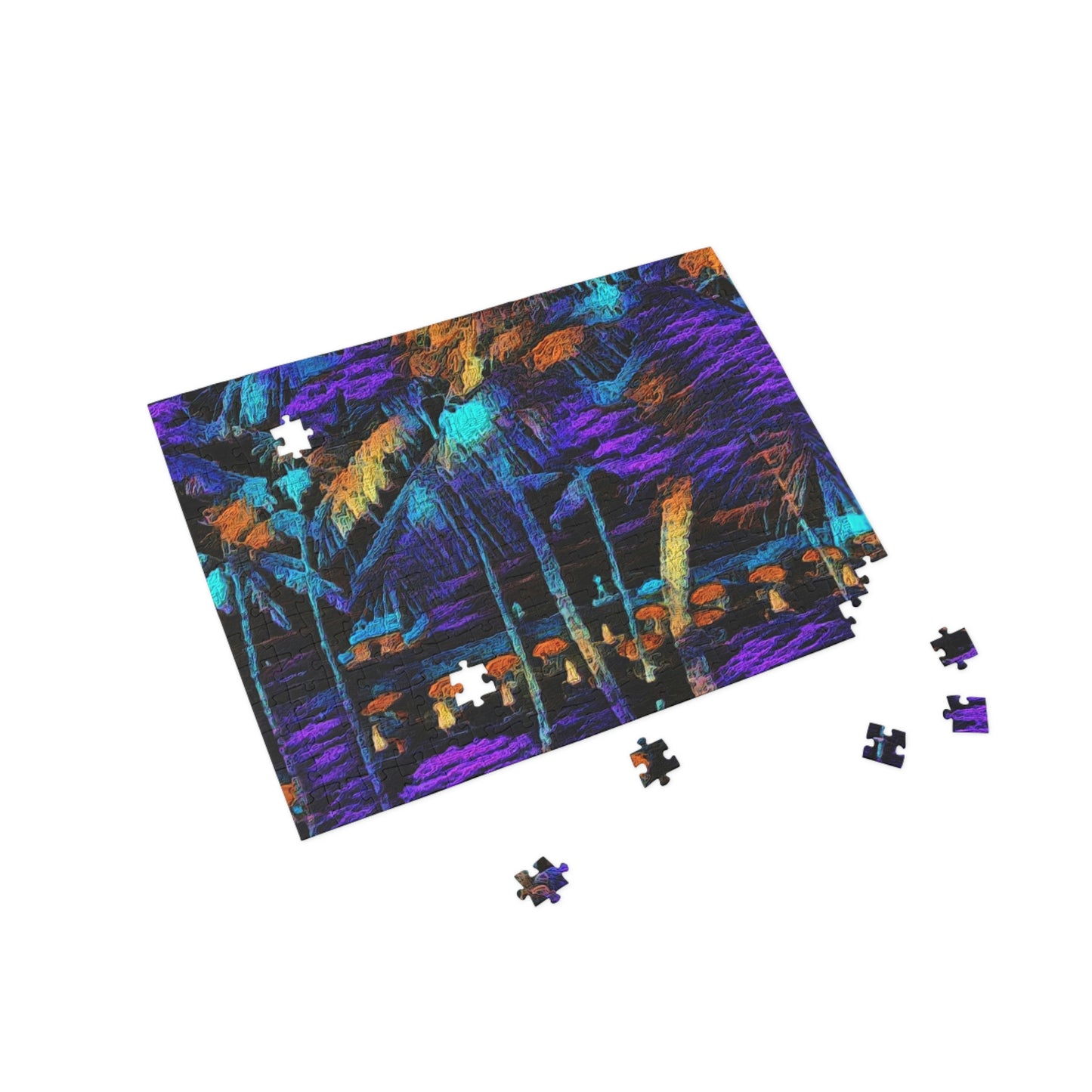 Puzzle (96, 252, 500, 1000-Piece) ... "The Royal Hawai'ian: Waikiki Beach_Beach" ... Honolulu, HI ... Ocotber 2014 (Halloween) ... Original Works ...