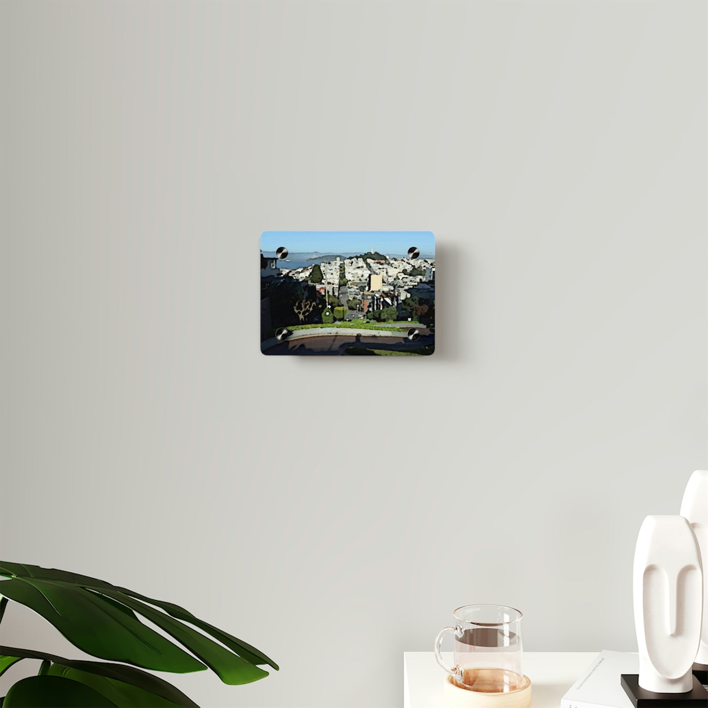 Acrylic Wall Art Panels ... "Lombard Street San Francisco, CA, USA" ... Family Archives 1970's ... Original Works ...
