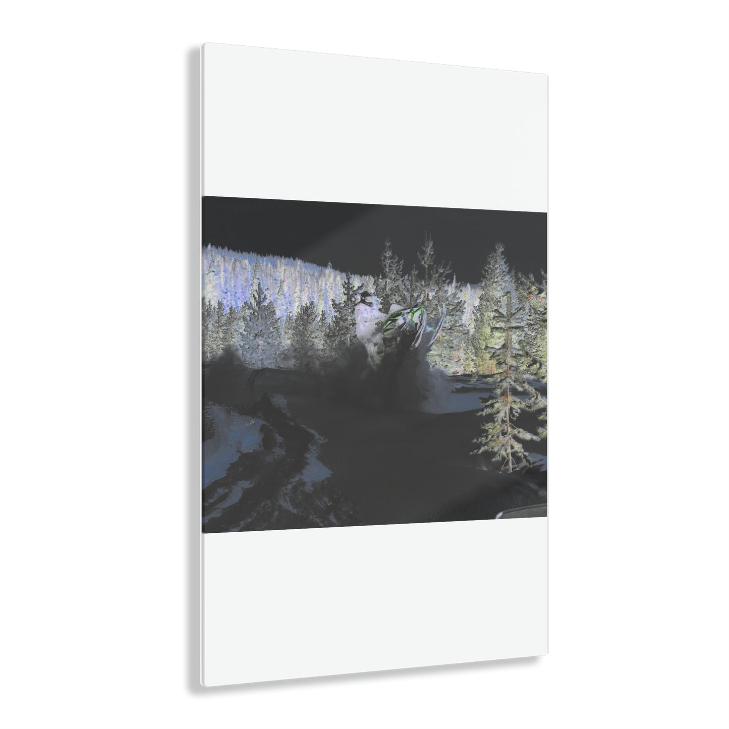 Acrylic Prints ... "No Time 'Like-Air-Time' ..." ... A True Master At His Craft ... December 2022, Rhett Creek, Idaho ... Original Works ...