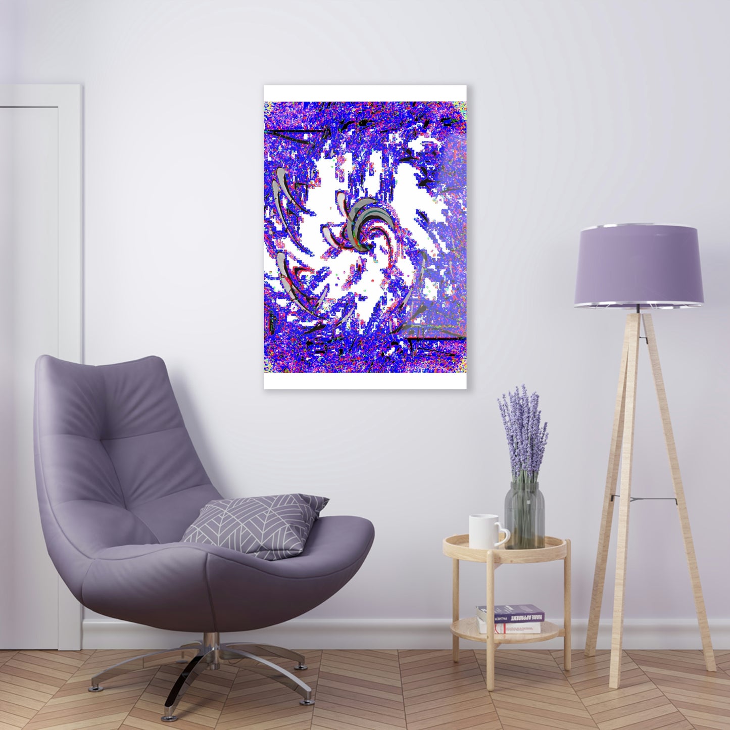 Acrylic Prints ... "Waning Moon" ... Central Idaho ... October 2022 ... Rendering Time: 22 Hours ... Original Works ...