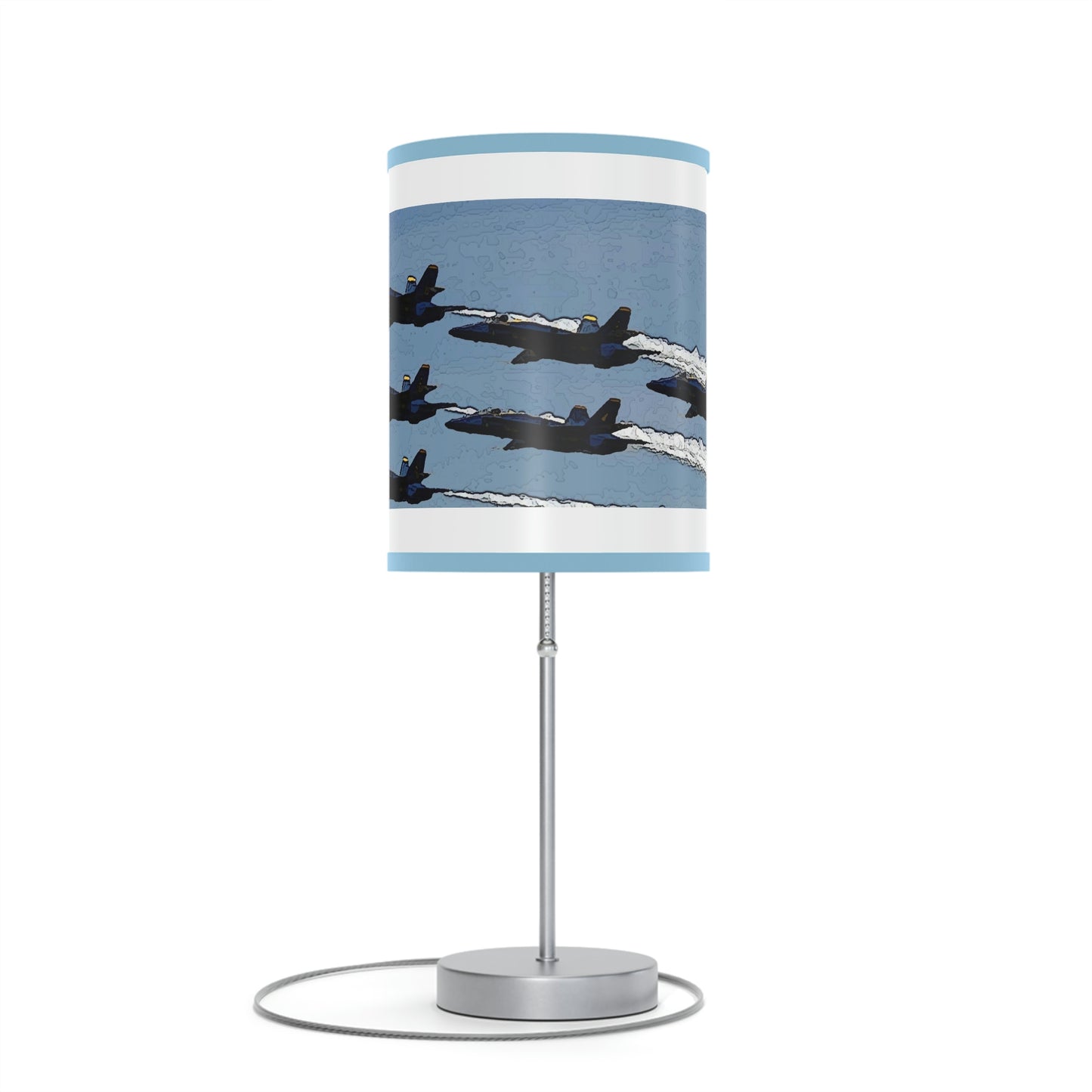 Lamp on a Stand, US|CA plug ... Seattle Seafair ..."Blue Angels Run Over Lake Washington" ... Circa Mid 1980's ... Dr FJ Holt ... Original Works ...