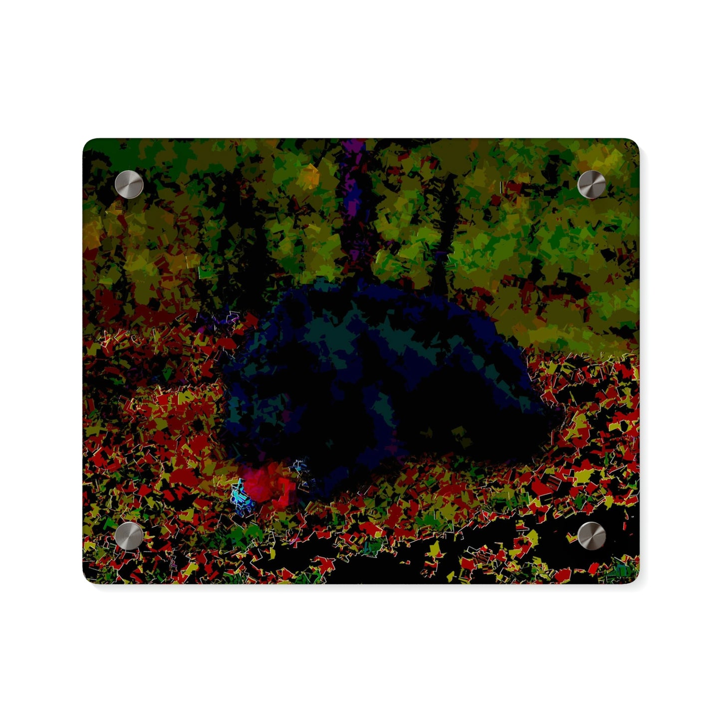 Acrylic Wall Art Panels ... RCY: "Rhett Creek Yogi ... '500 Lbs Of Autumn Season Hunger' ..."  ... September 2022 ... Central Idaho ... Original Works ...