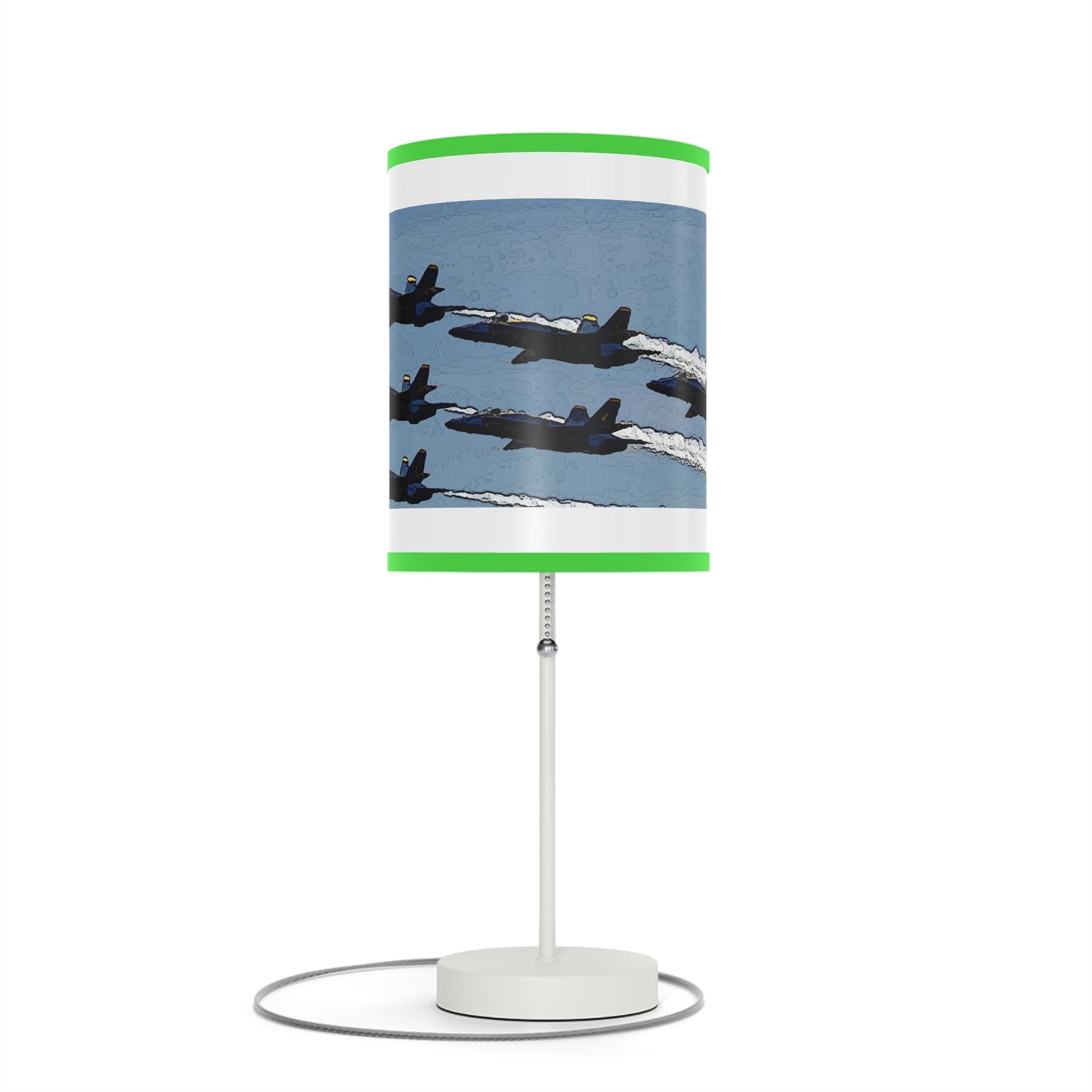 Lamp on a Stand, US|CA plug ... Seattle Seafair ..."Blue Angels Run Over Lake Washington" ... Circa Mid 1980's ... Dr FJ Holt ... Original Works ...
