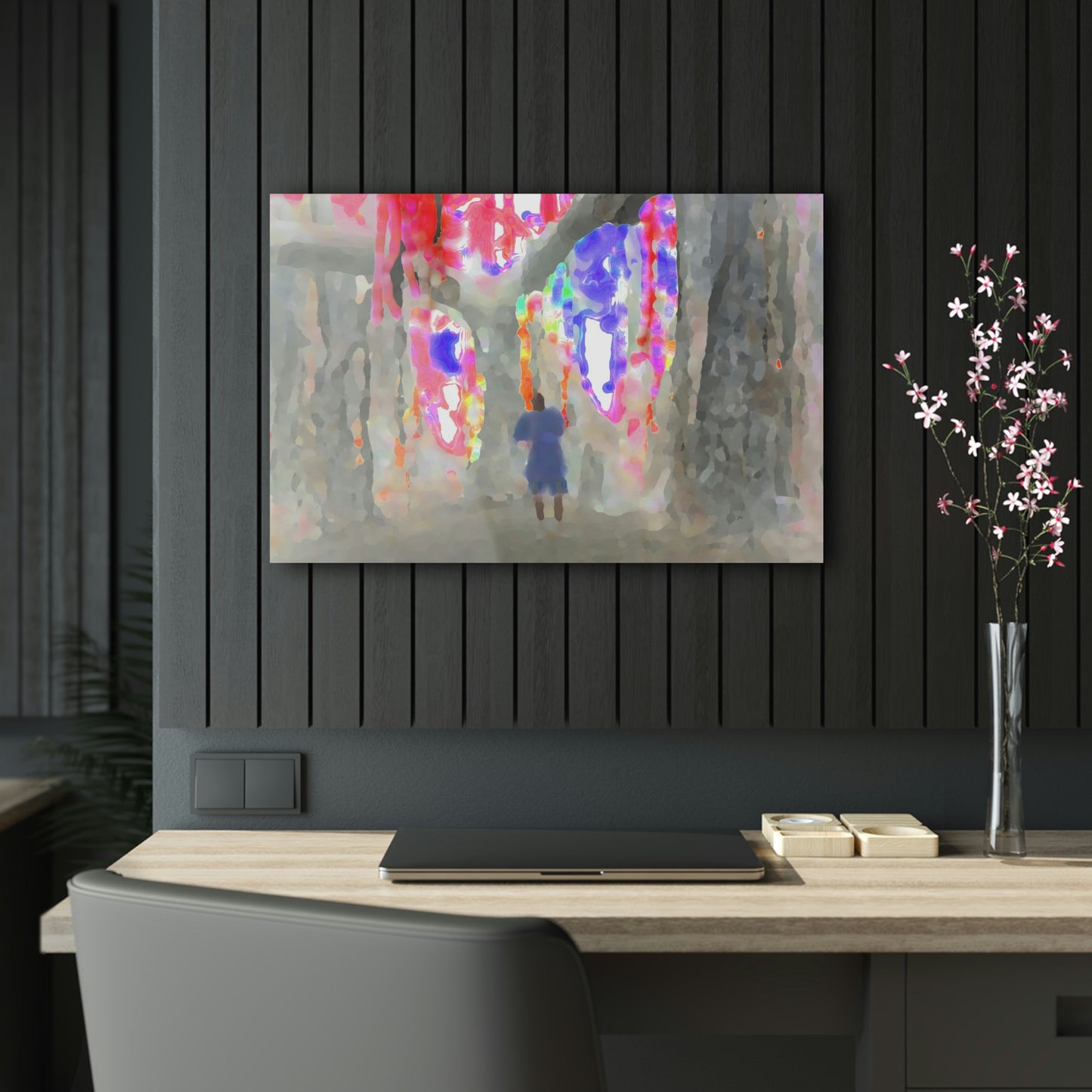 Acrylic Prints ... "Walk .. Swing .. Hang .. Sit .. 'Hammock' Amongst The Banyans of Honolulu" ... Original Works ... October 2014