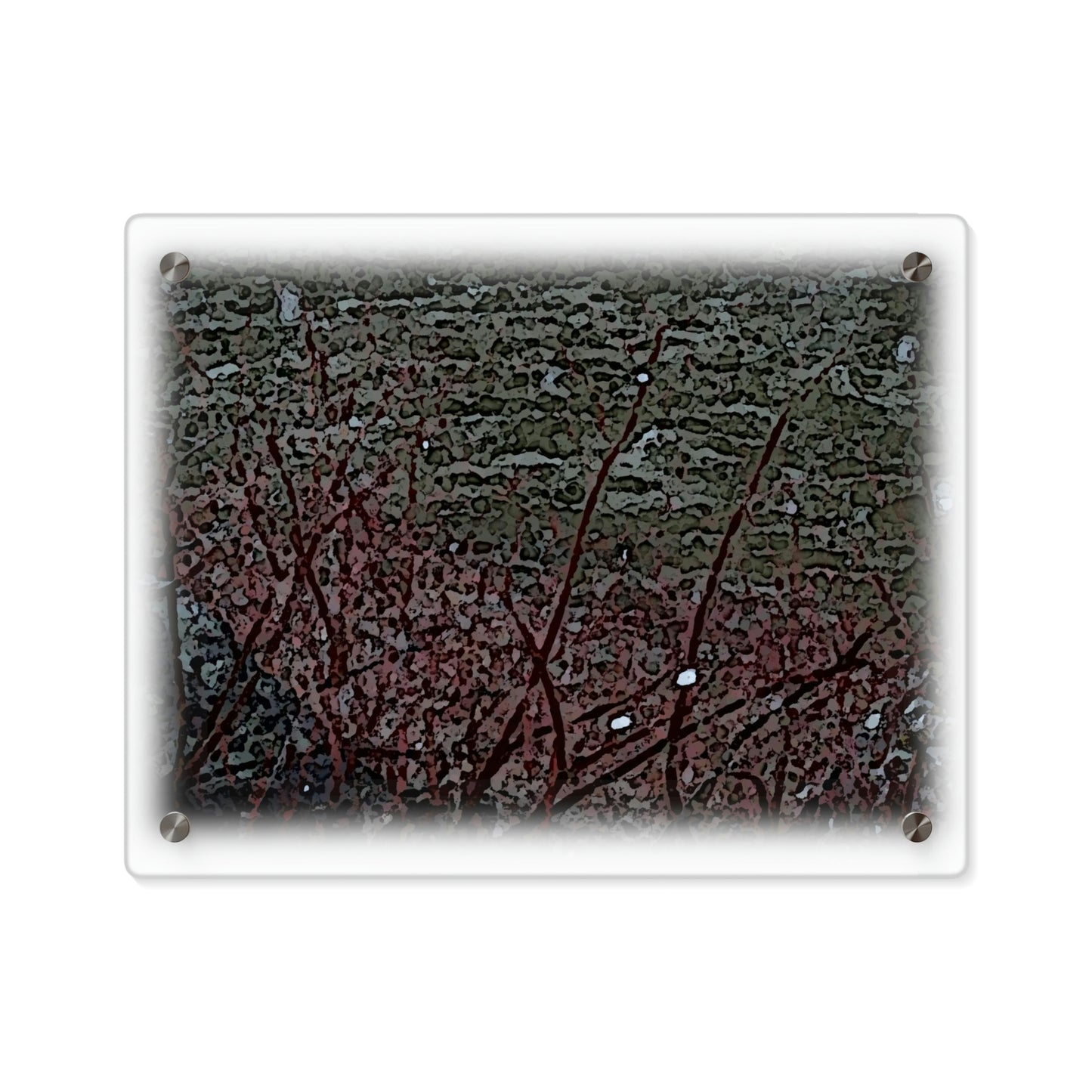 Acrylic Wall Art Panels ... "A River Runs Through It ... Red-Osier-Dogwood (Conus Stonlifera 'Rubra') .. Oringinal Works ... Central Idaho ...