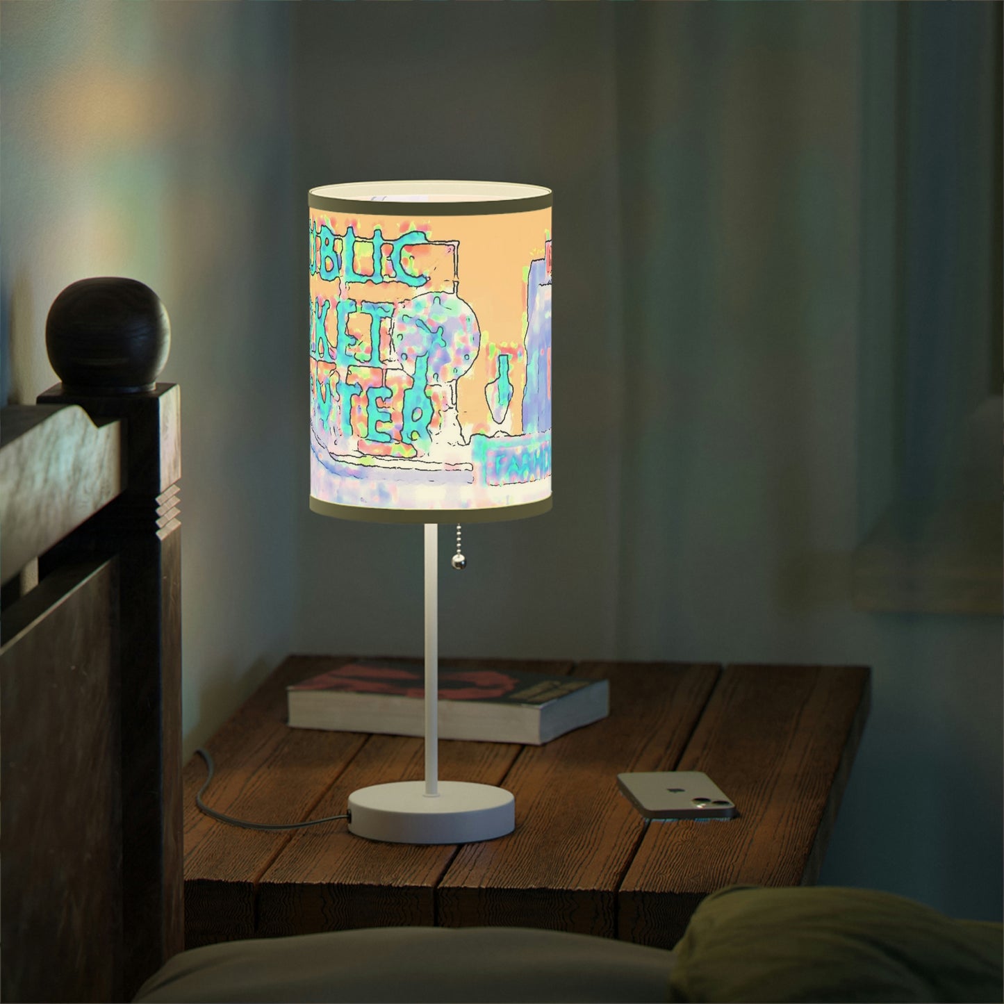 Lamp on a Stand, US|CA plug ... A Little Bit Of Seattle's Public Market "To Light Things Up" ... Seattle, 2013.