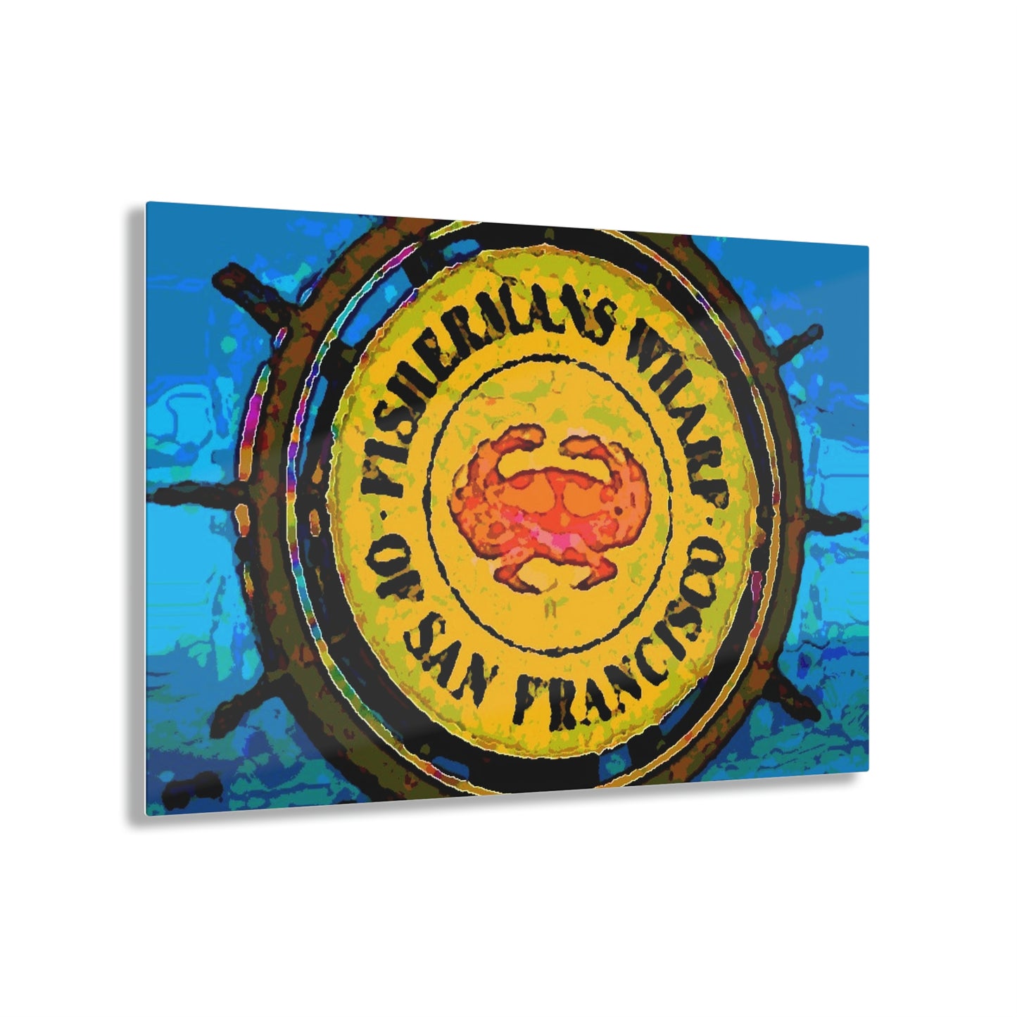 Acrylic Prints ... "No.9 Fishermen's Grotto - Fishermen's Wharf, SF, California" ... Family Archives: 1970's ... Original Works ...
