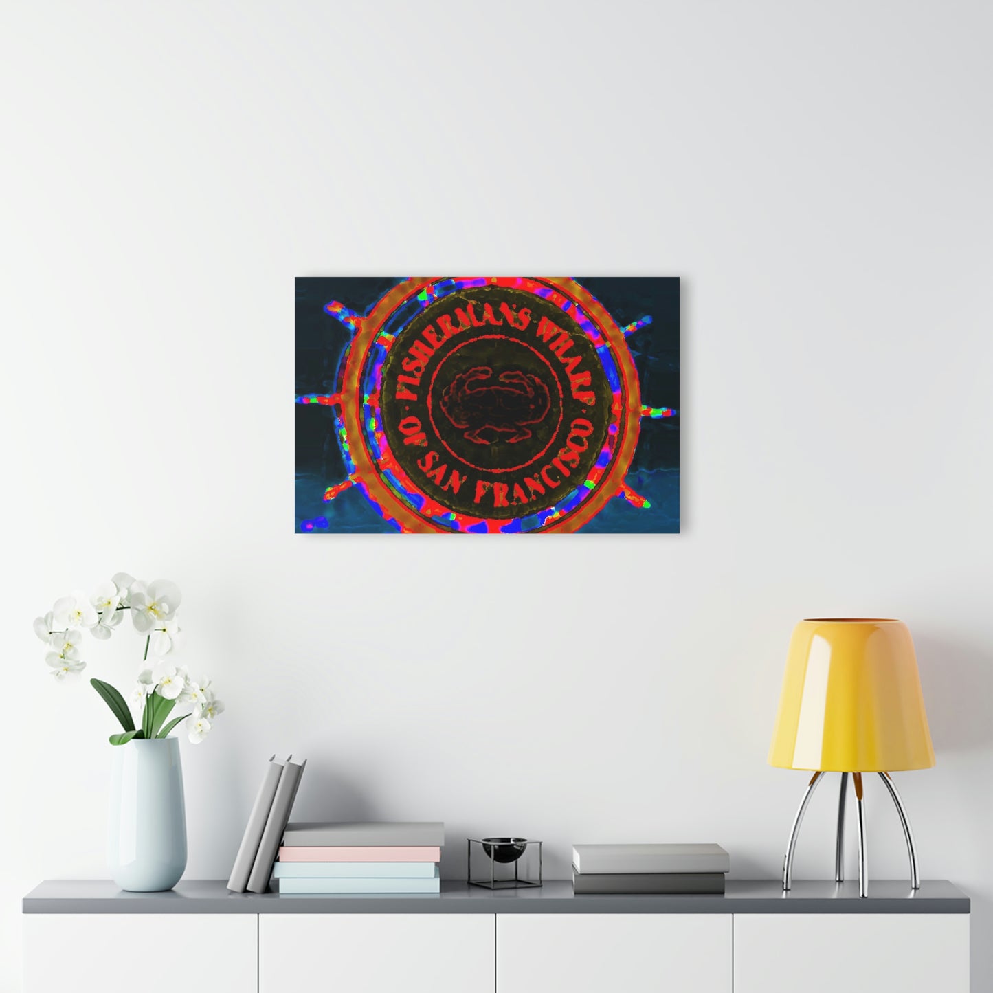 Acrylic Prints (French Cleat Hanging)  ... "No.9 Fishermen's Grotto - Fishermen's Wharf, SF, California" ... Family Archives: 1970's ... Original Works ...