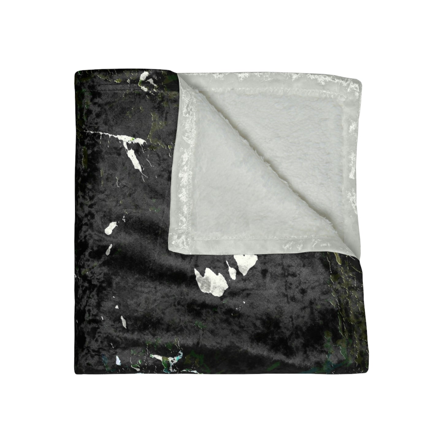 Crushed Velvet Blanket ... "A Beautiful Beach Amongst The Palms" ... The Outrigger Waikiki, Honolulu, Oahu ... Original Works ...