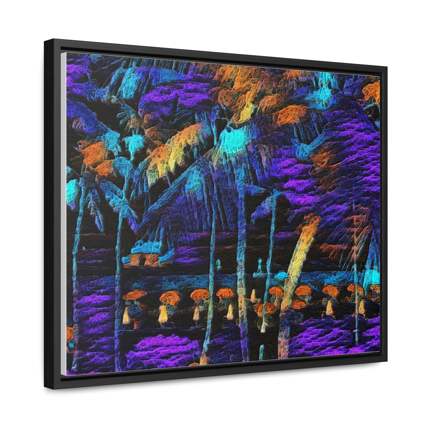 Gallery Canvas Wraps, Horizontal Frame ... "The Royal Hawai'ian: Waikiki Beach_Beach" ... Honolulu, HI ... Ocotber 2014 (Halloween) ... Original Works ...