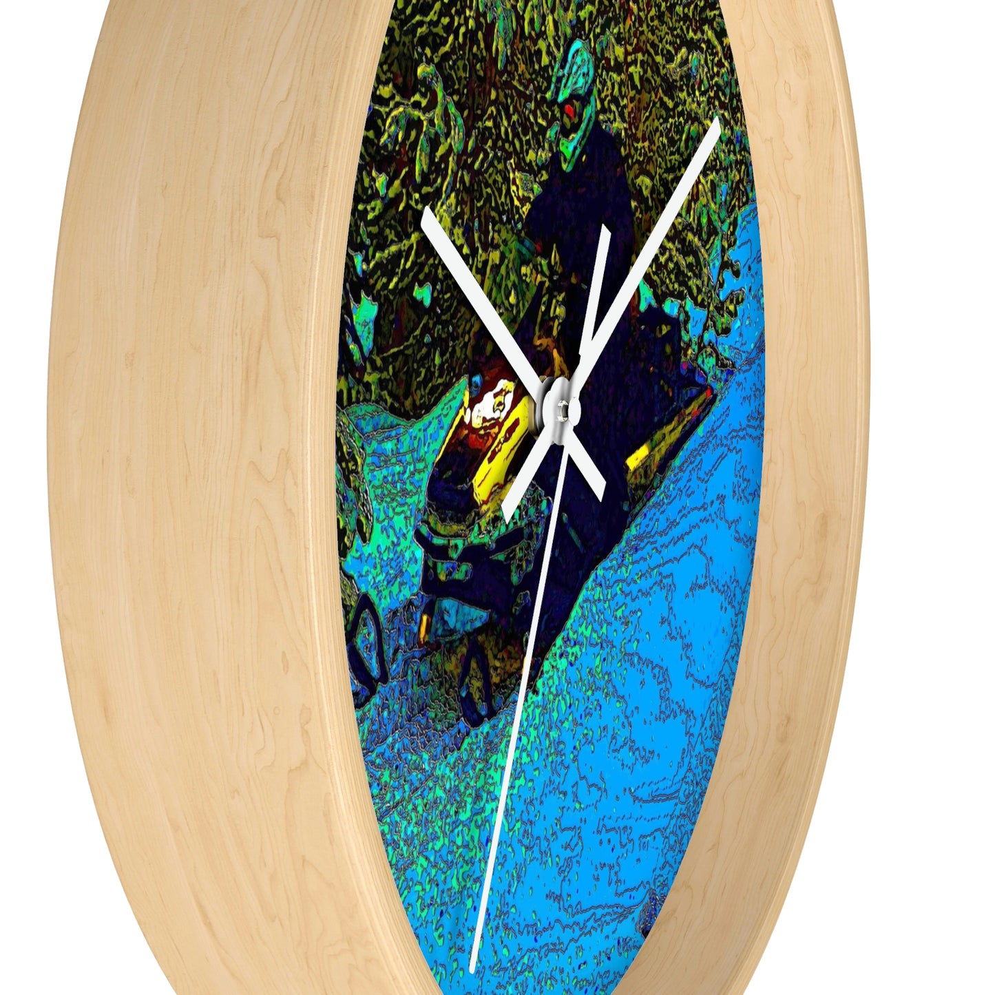 Wall clock ... Yep ... "Another Day ... Riding Through The Wilderness ... " ... February 2023 ... Original Works ...