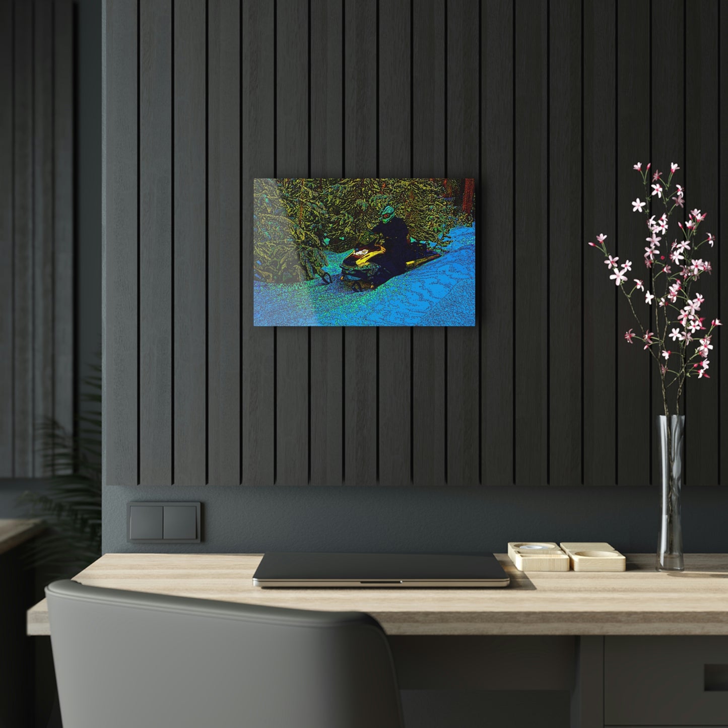 Acrylic Prints ... Yep ... "Another Day ... Riding Through The Wilderness ... " ... February 2023 ... Original Works ...