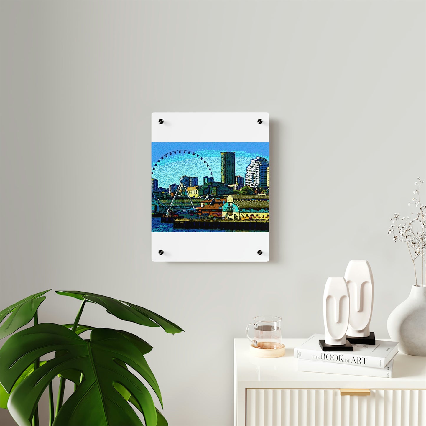 Acrylic Wall Art Panels ... That Classic Wheel ... 'Seattle's Wheel' ... & An Old Classic Waterside Vendors ...  'Family Archives' ... Original Works ...