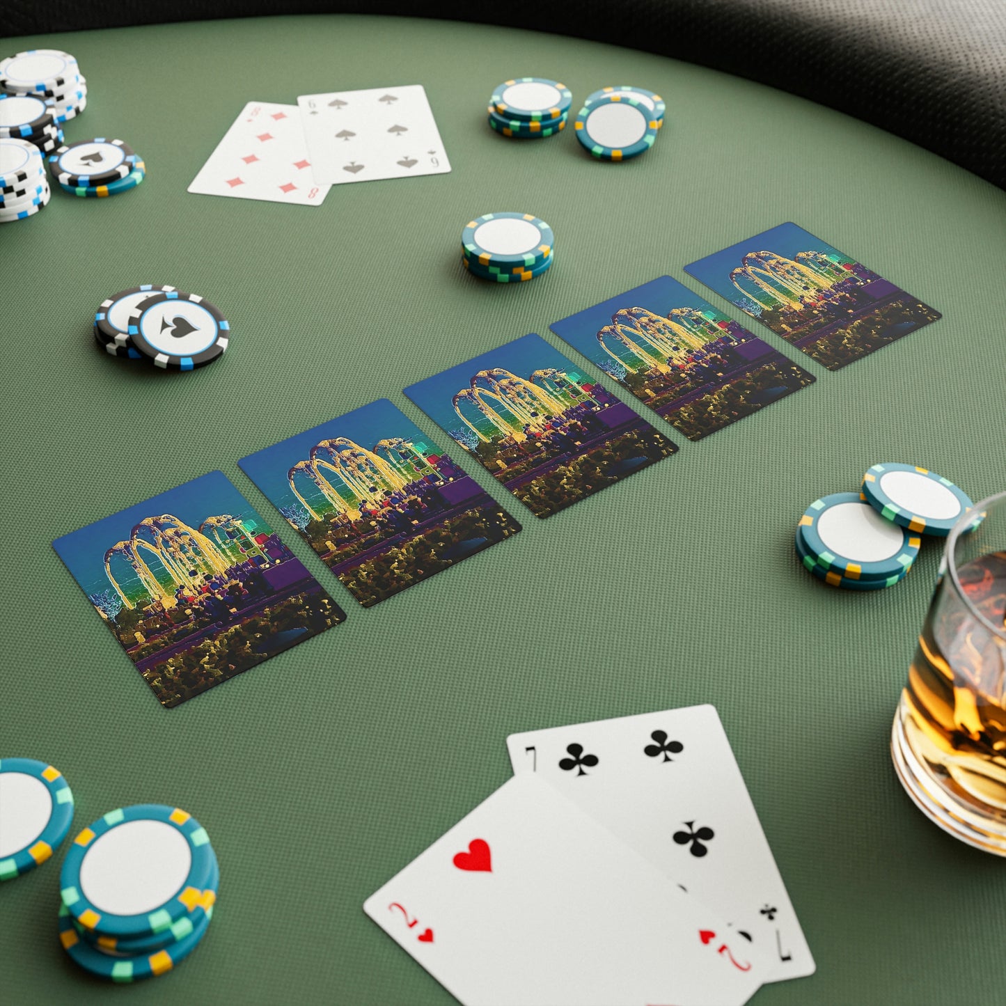 Poker Cards ... "Arches 'Like-No-Other' ... " Seattle World's Fair: 1962. A Family Original ...