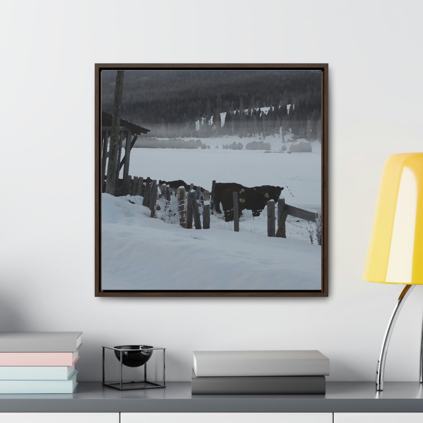 Gallery Canvas Wraps, Square Frame