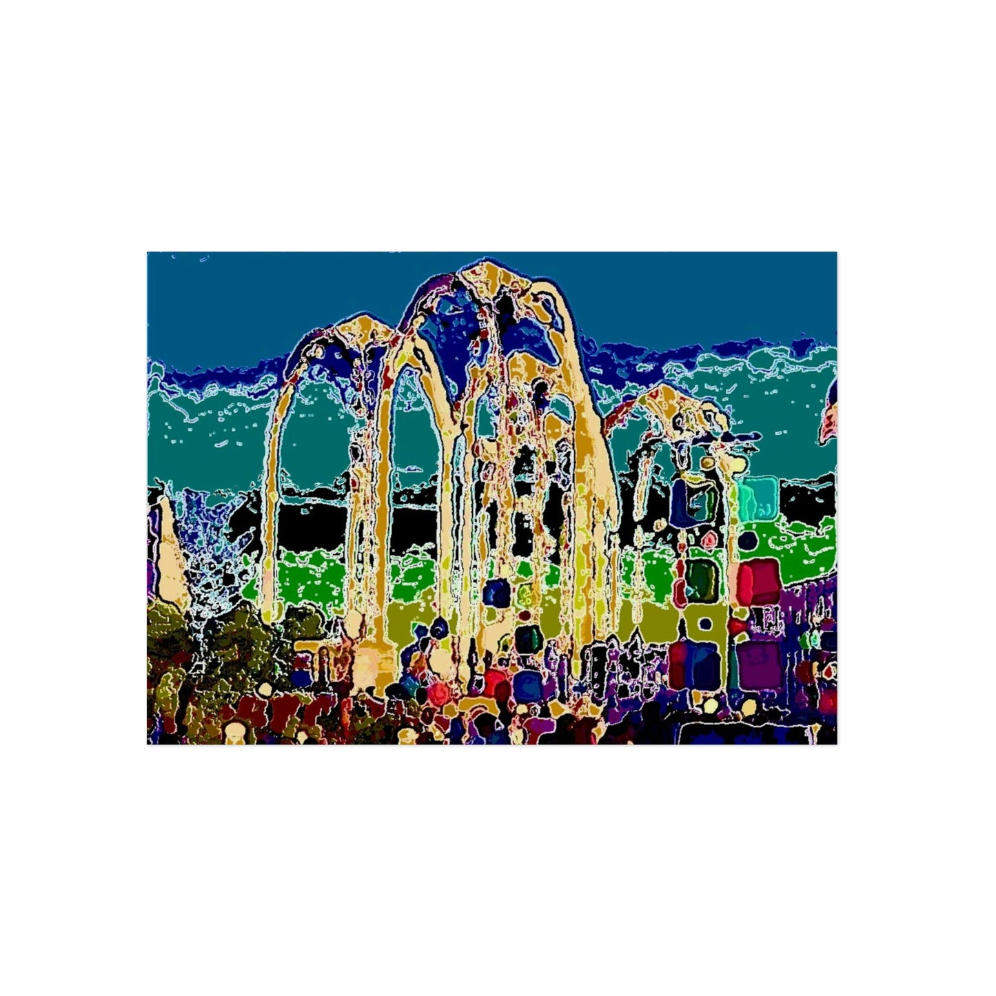 Aluminum Composite Panels ... "The Arches" ... Seattle World's Fair ... 'The Space Age' ... Seattle Center Fairgrounds ... 1962 ... Family Archives ... Original Works ...