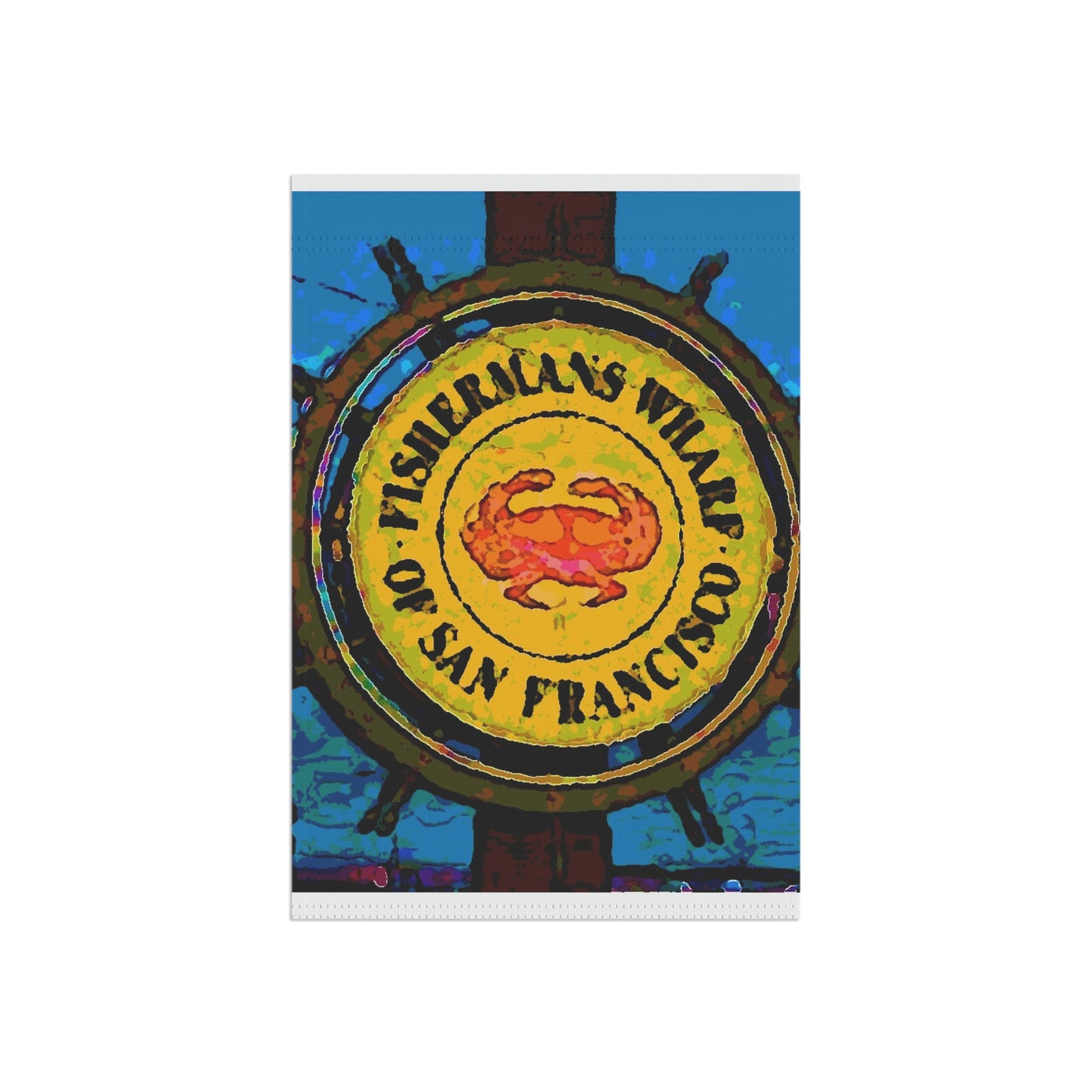 Garden & House Banner ...  "No.9 Fishermen's Grotto - Fishermen's Wharf, SF, California" ... Family Archives: 1970's ... Original Works ...