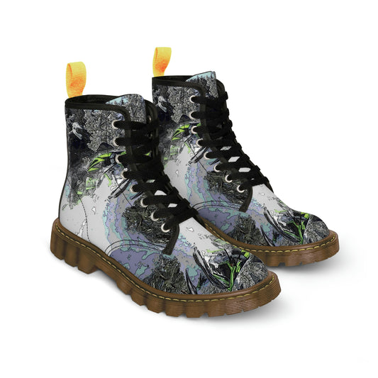 Men's Canvas Boots ... Come Fly With The Professionals ... CIP-Airways ... 'Getting-Er-Done' ... Original Works ... December 2022 ...
