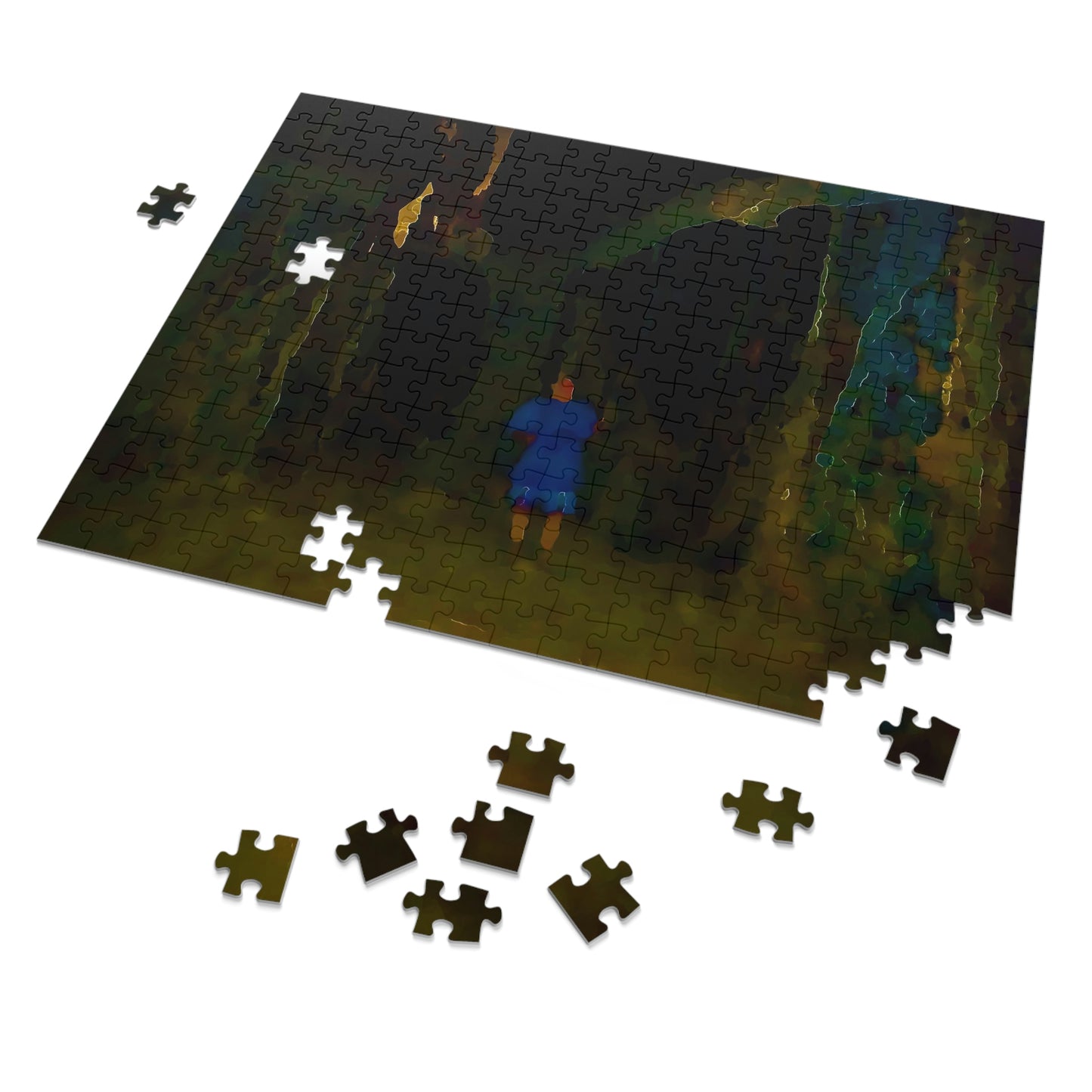 Jigsaw Puzzle (30, 110, 252, 500,1000-Piece) ... Piece-By-Piece ... "Count The Hours & Enjoy The Colors..!" ... Original Works: Phots' Photo: Les Objets D'Art ...