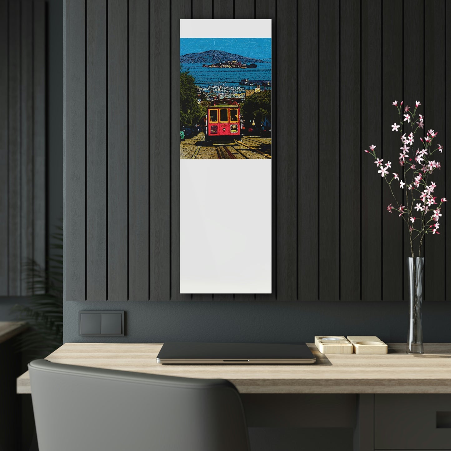 Acrylic Prints ... San Francisco ... 'A Rice-A-Roni-Treat' ... "A Cable Car Classic" ... Family Archives: 1973 ... Original Works ...