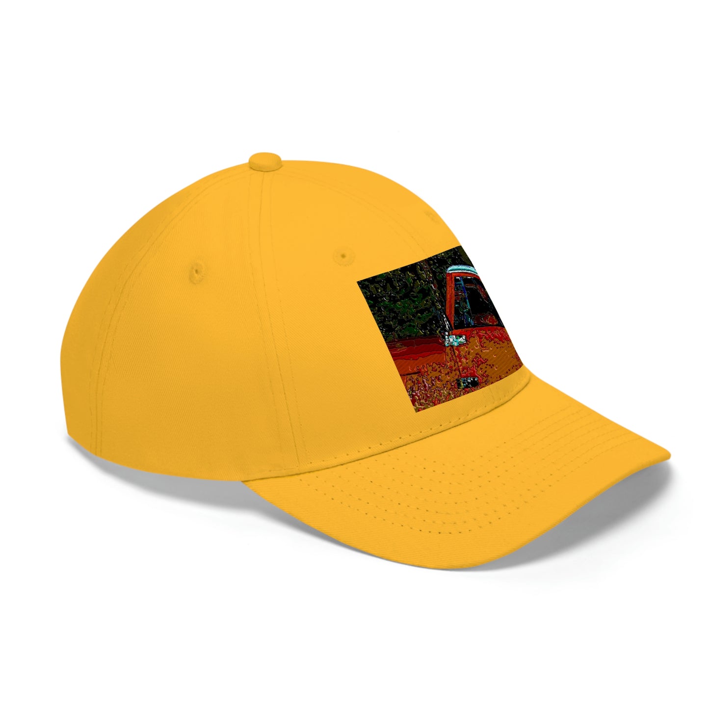 Unisex Twill Hat ... How-To-Drive-Idaho's-Mountain_Roads ... "Like A Professional" ... "Truckin' Like The Doo-Dah-Man" ...