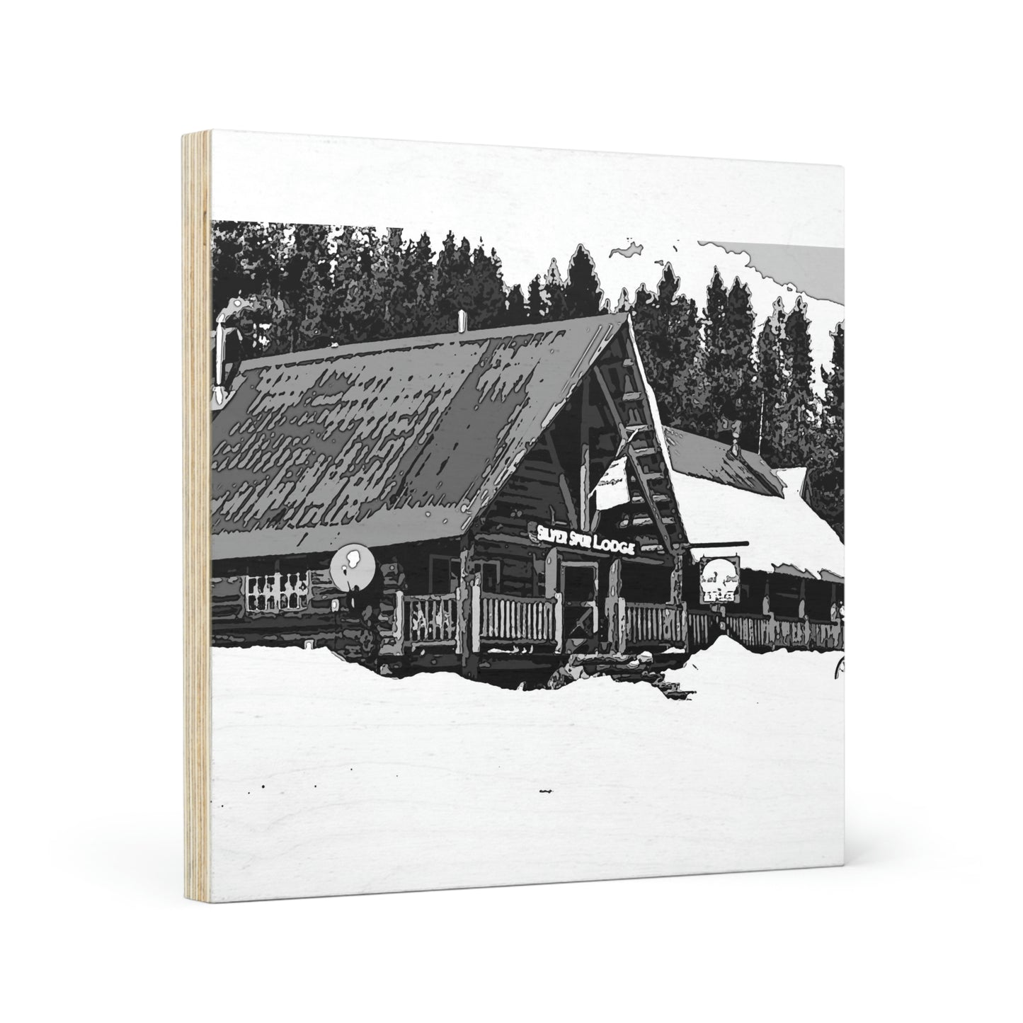 Wood Canvas ... A Beautiful Lodge & Back-Country Outfitter In A Mountain Town ... 'Dixie, Idaho, November 2022' ... Original Works ...