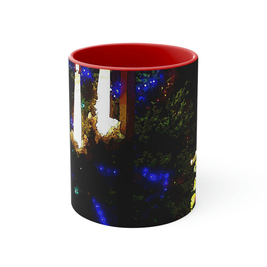 Accent Coffee Mug, 11oz ... A Very Nice Super-8 'On The Praire' ... Grangeville, Idaho ... Jan23 ... Original Works ...