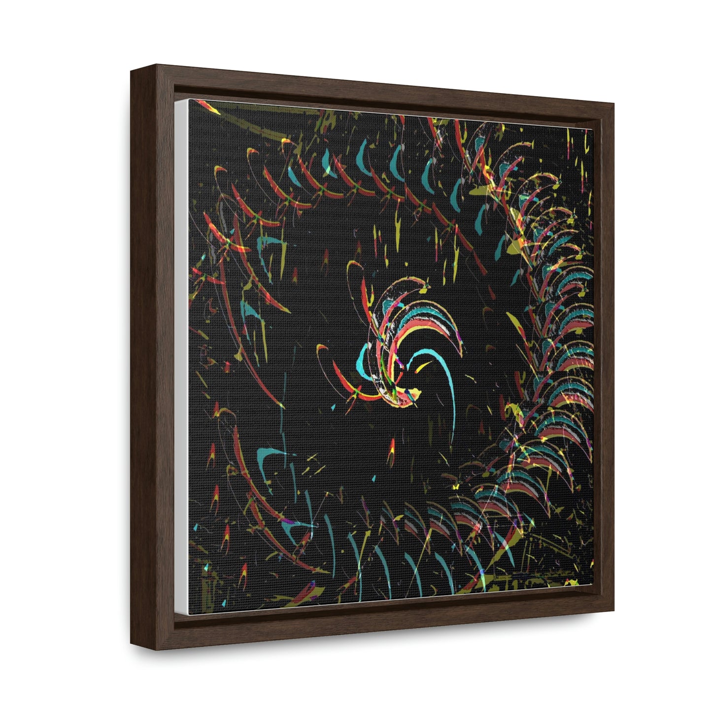 Gallery Canvas Wraps, Square Frame ... "Waning Moon" ... Central Idaho ... October 2022 ... Rendering Time: 22 Hours ... Original Works ...