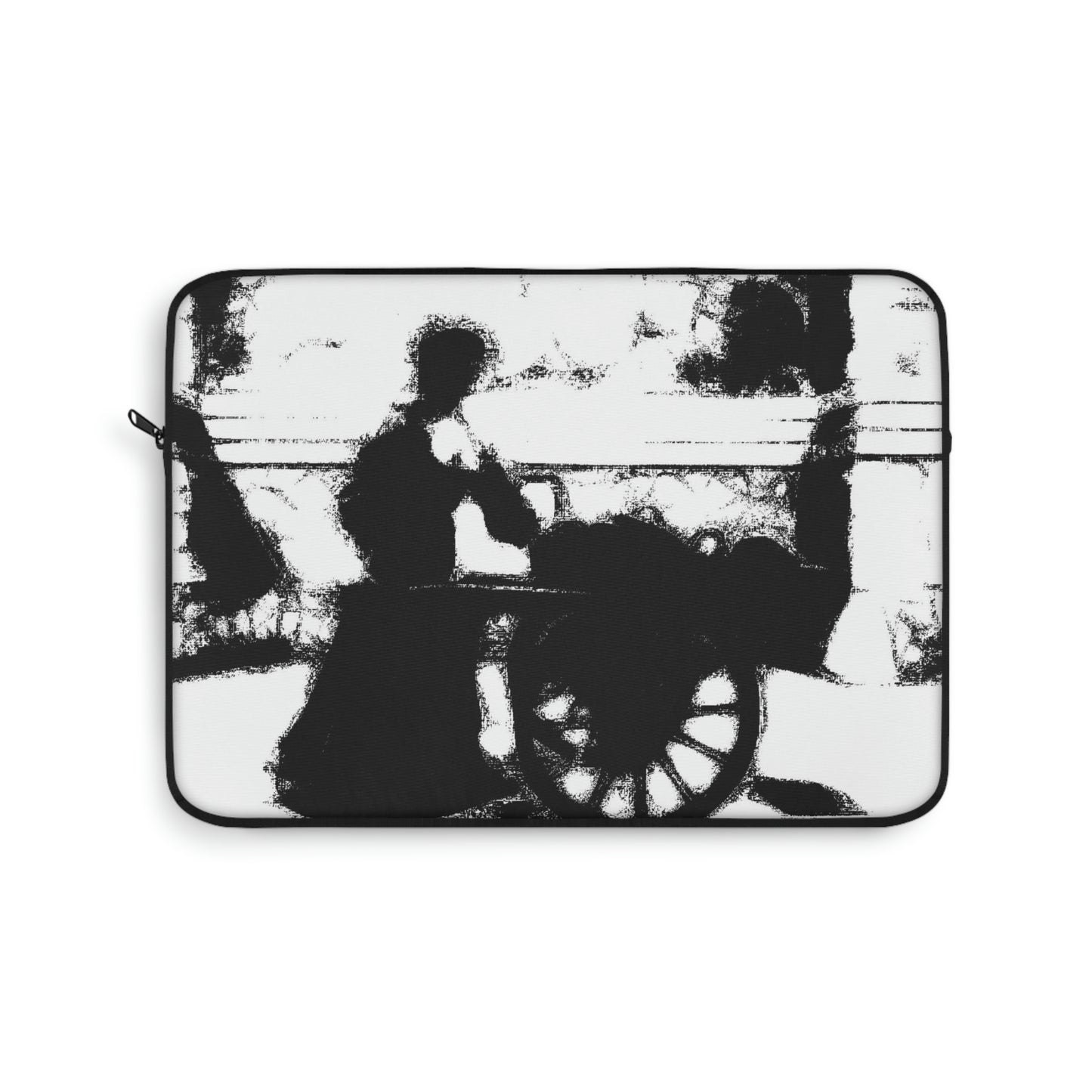 Laptop Sleeve ... Dublin's "Molly Malone Along Grafton Street" ... Cryin' Cockels & Muscles Alive-Alive-Oh ... Circa 2003 ... Original Works ...