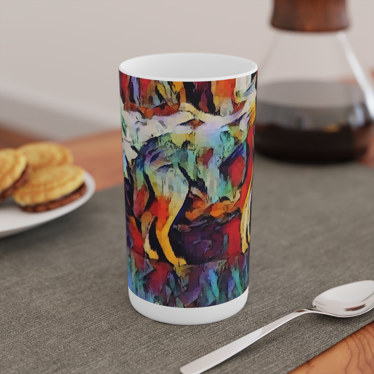 Conical Coffee Mugs (3oz, 8oz, 12oz) ... Coyote ... "Yosemite Valley: Circa May23 ... KPH Base Photo" ... Original Works ...