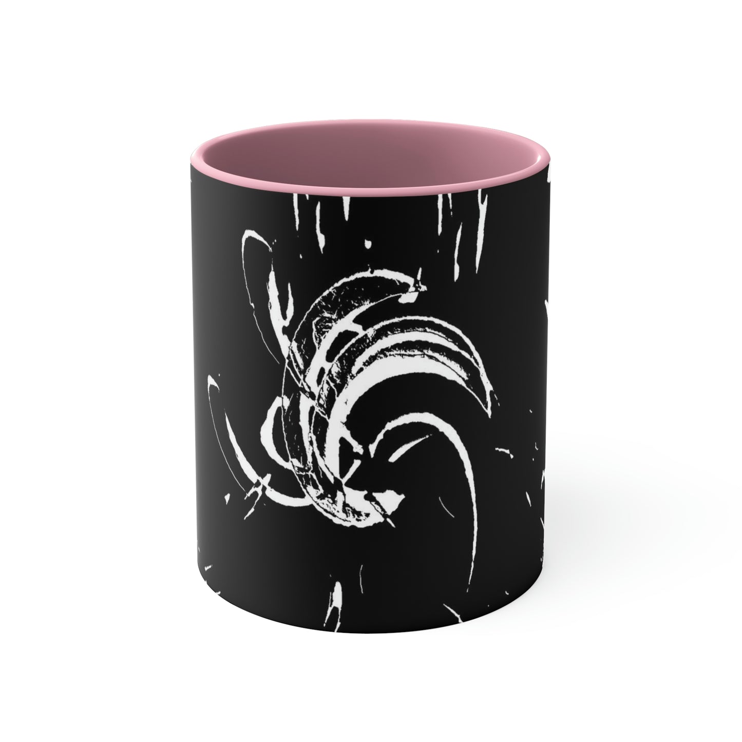 Accent Coffee Mug, 11oz ... "Waning Moon" ... Central Idaho ... October 2022 ... Rendering Time: 22 Hours ... Original Works ...