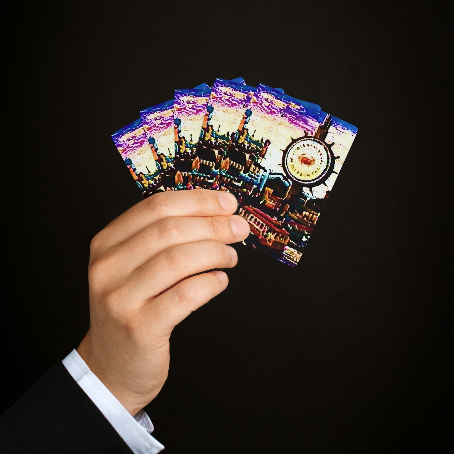 Custom Poker Cards ... "No.9 Fishermen's Grotto - Fishermen's Wharf, SF, California" ... Family Archives: 1970's ... Original Works ...