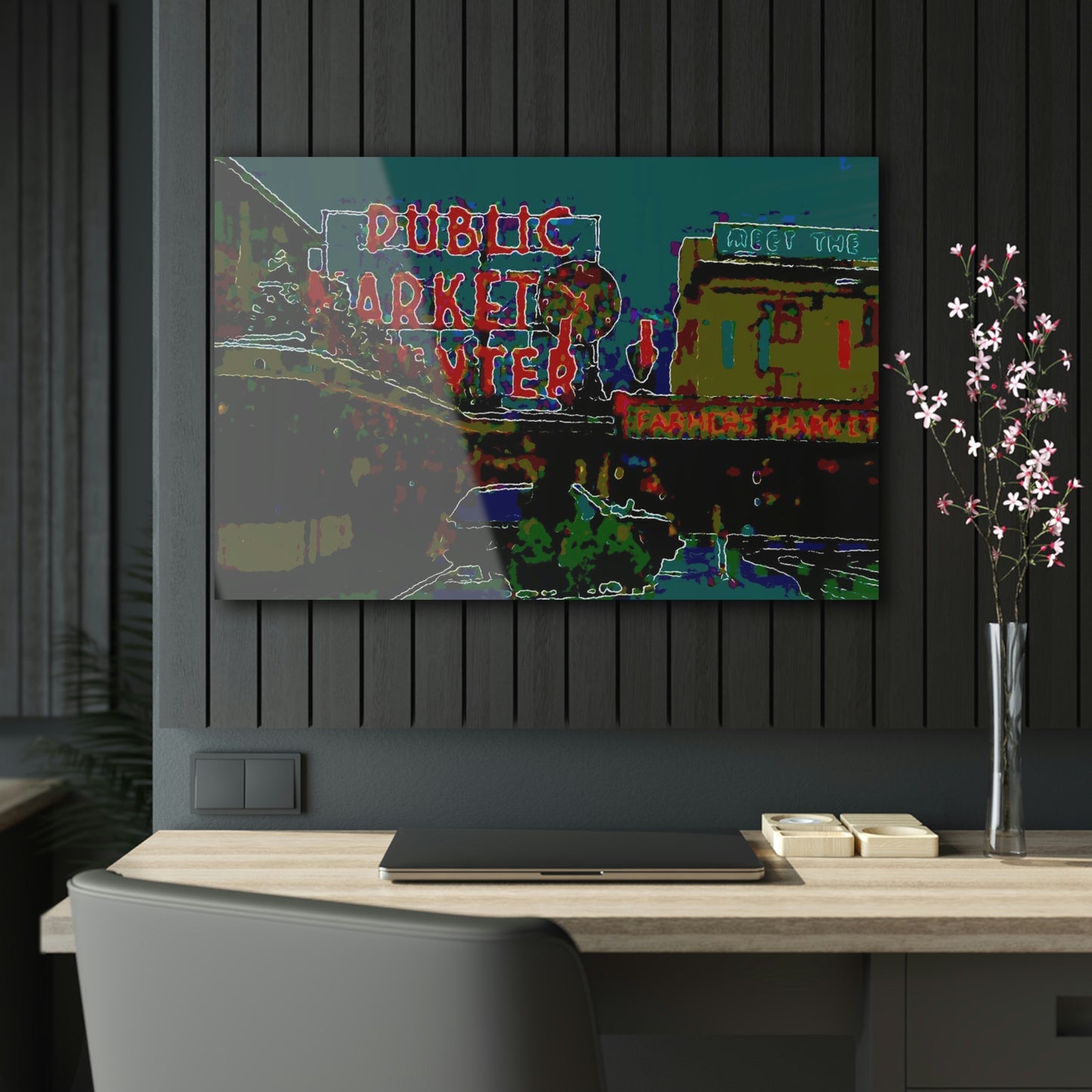 Acrylic Prints ... "Seattle's PPM: Pike-Place-Market" ... I Remember That Day ... The Photo Shoot ... 'It Was Snowing' ... Original Works ...