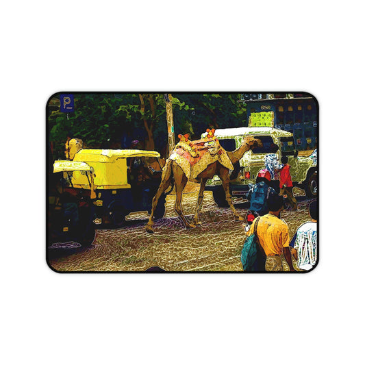 Desk Mat ... "Truckin'-Up-To-Buffalo ... 'Oops - Wrong Country' ... Truckin'-Up-To-New Delll -'E' ... " ... (Delhi, India) ... 5July2007. Original Works ...