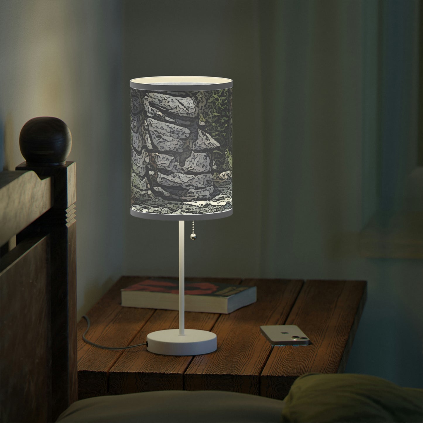 Lamp on a Stand, US|CA plug ... "I Am Innocent" ... Tricky-Dick Immortalized ... Nixon Rock: Along The River ... Central Idaho, Summer 2020 ... Original Works ...