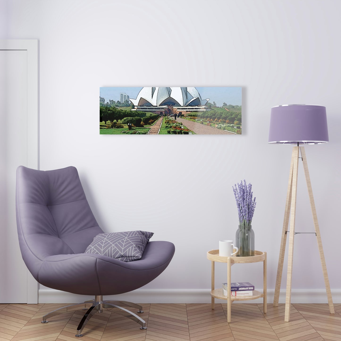 Acrylic Prints ... 'Bahai'i House-Of-Worship' ... "Lotus Temple: Delhi, India, 2008" ... Original Works ...
