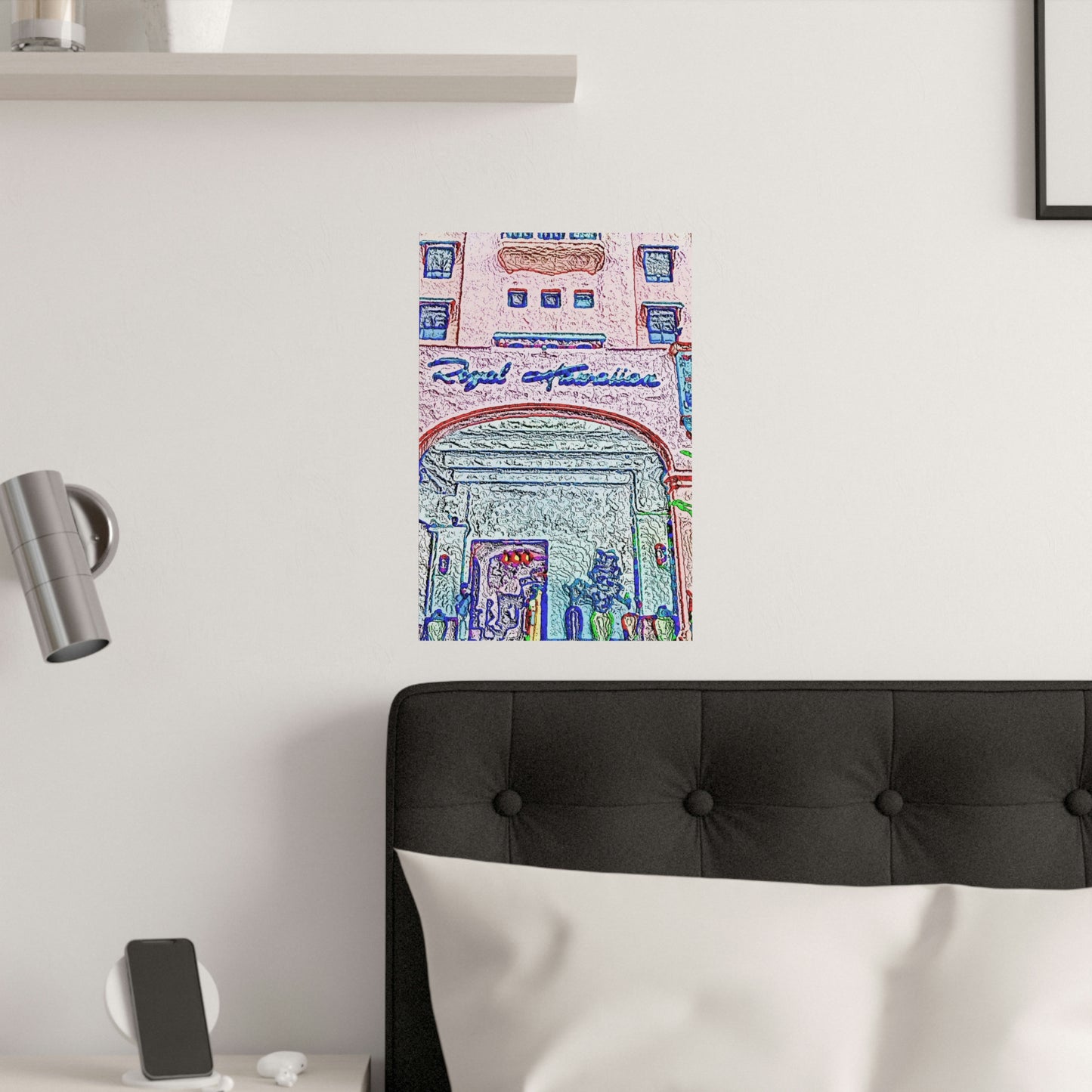 Satin Posters (210gsm) ... "La Grande Entree" At: 'The Pink Palace' ... The Royal Hawai'ian ... Honolulu, HI ... '27Oct2014' ... Original Works ...