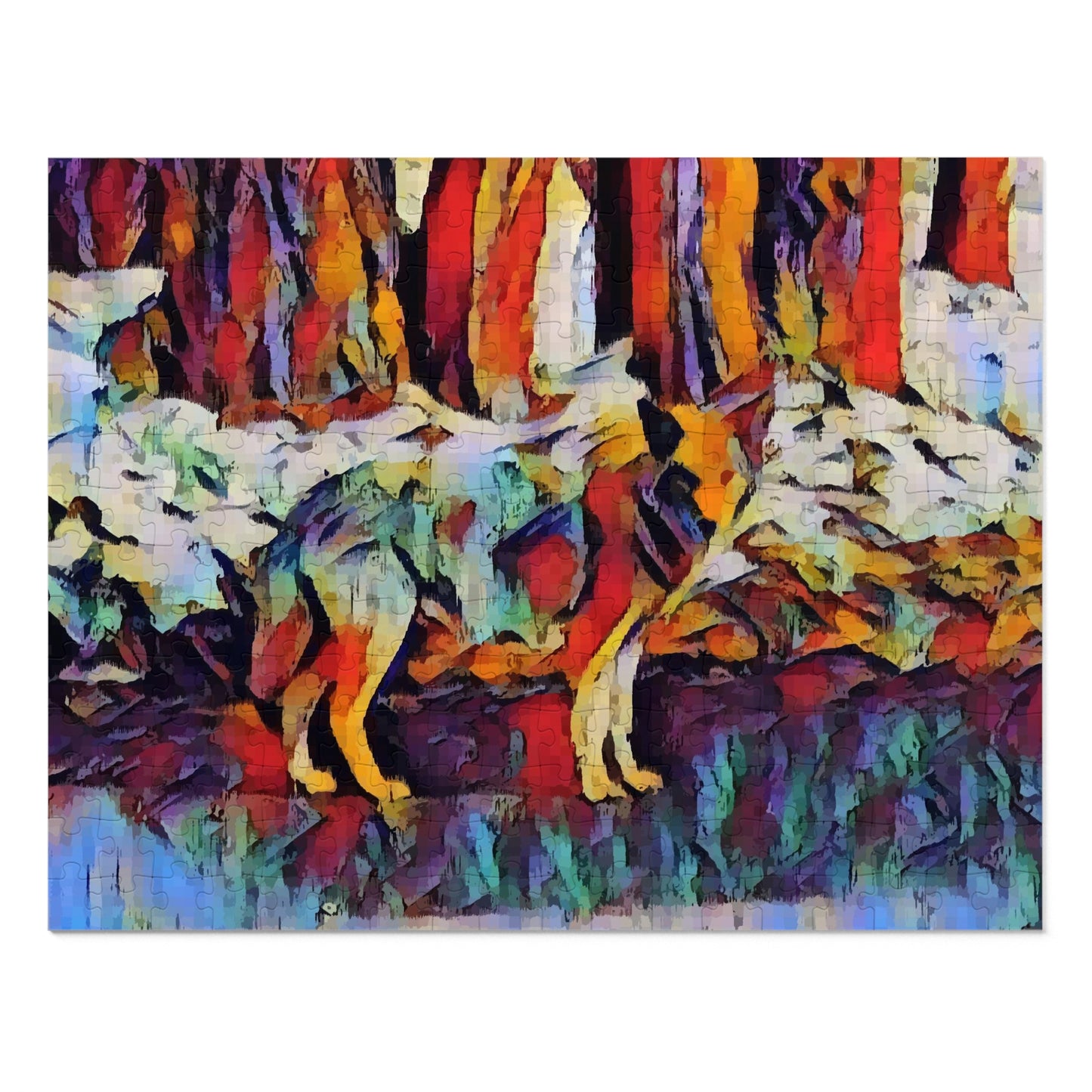 Jigsaw Puzzle (30, 110, 252, 500,1000-Piece) ... Coyote ... "Yosemite Valley: Circa May23 ... KPH Base Photo" ... Original Works ...