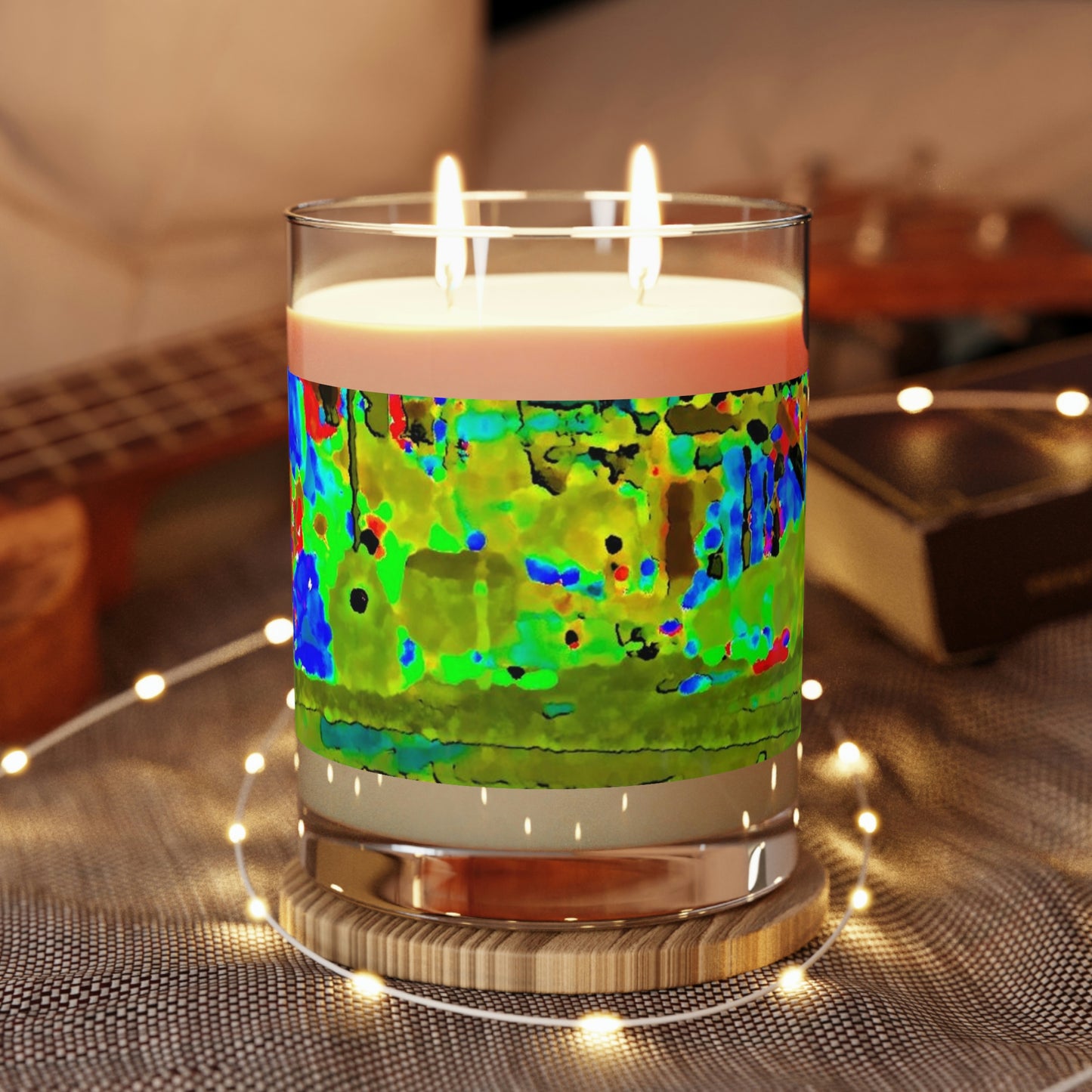 Scented Candle - Full Glass, 11oz ... "Lombard Street San Francisco, CA, USA" ... Family Archives 1970's ... Original Works ...