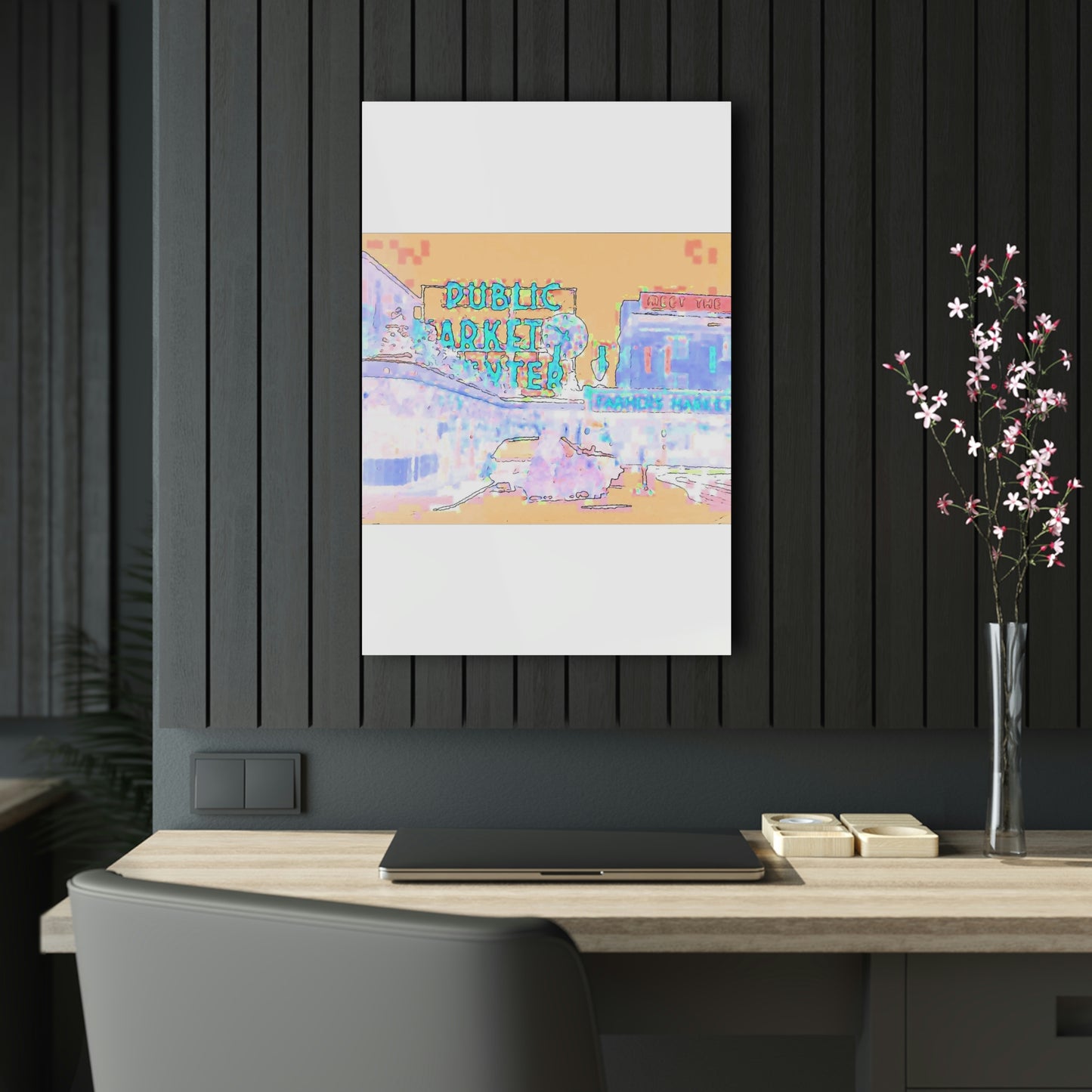 Acrylic Prints ... "Seattle's PPM: Pike-Place-Market" ... I Remember That Day ... The Photo Shoot ... 'It Was Snowing' ... Original Works ...