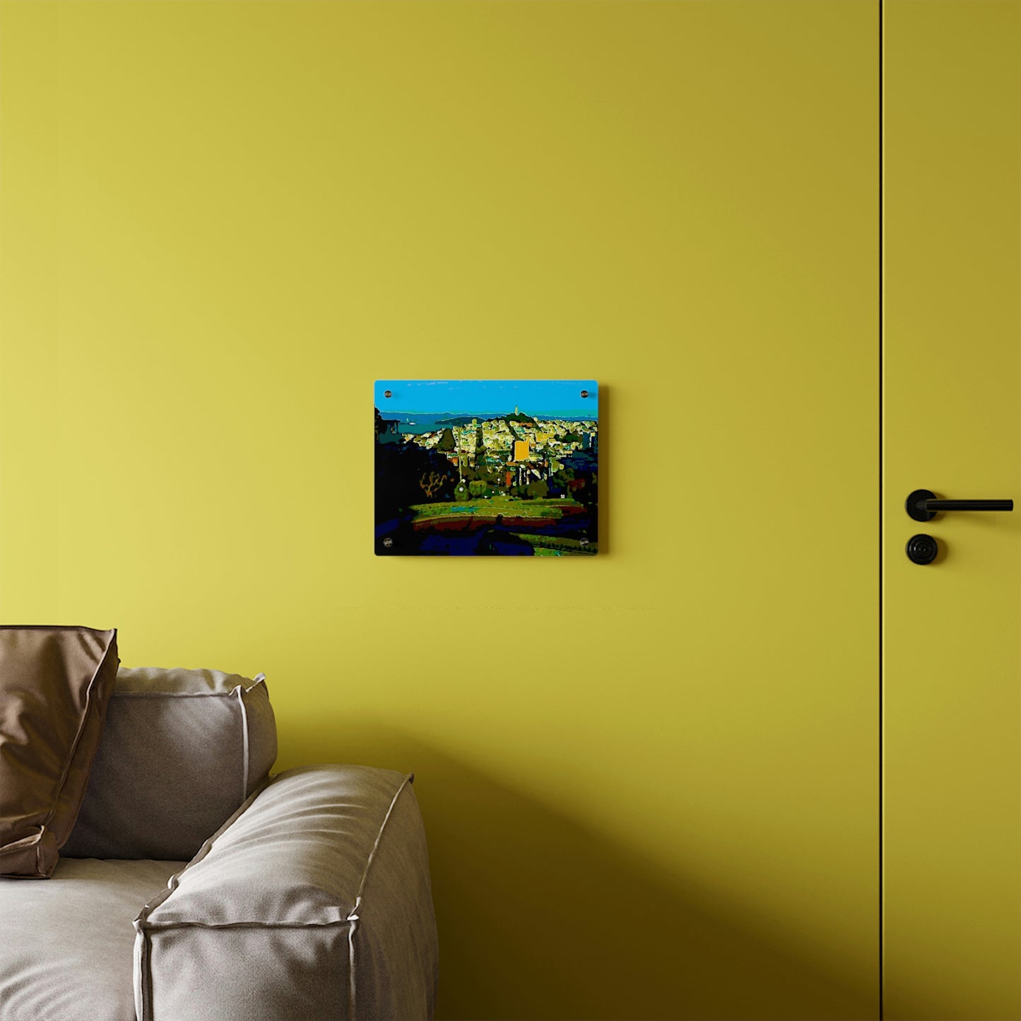 Acrylic Wall Art Panels ... "Lombard Street San Francisco, CA, USA" ... Family Archives 1970's ... Original Works ...