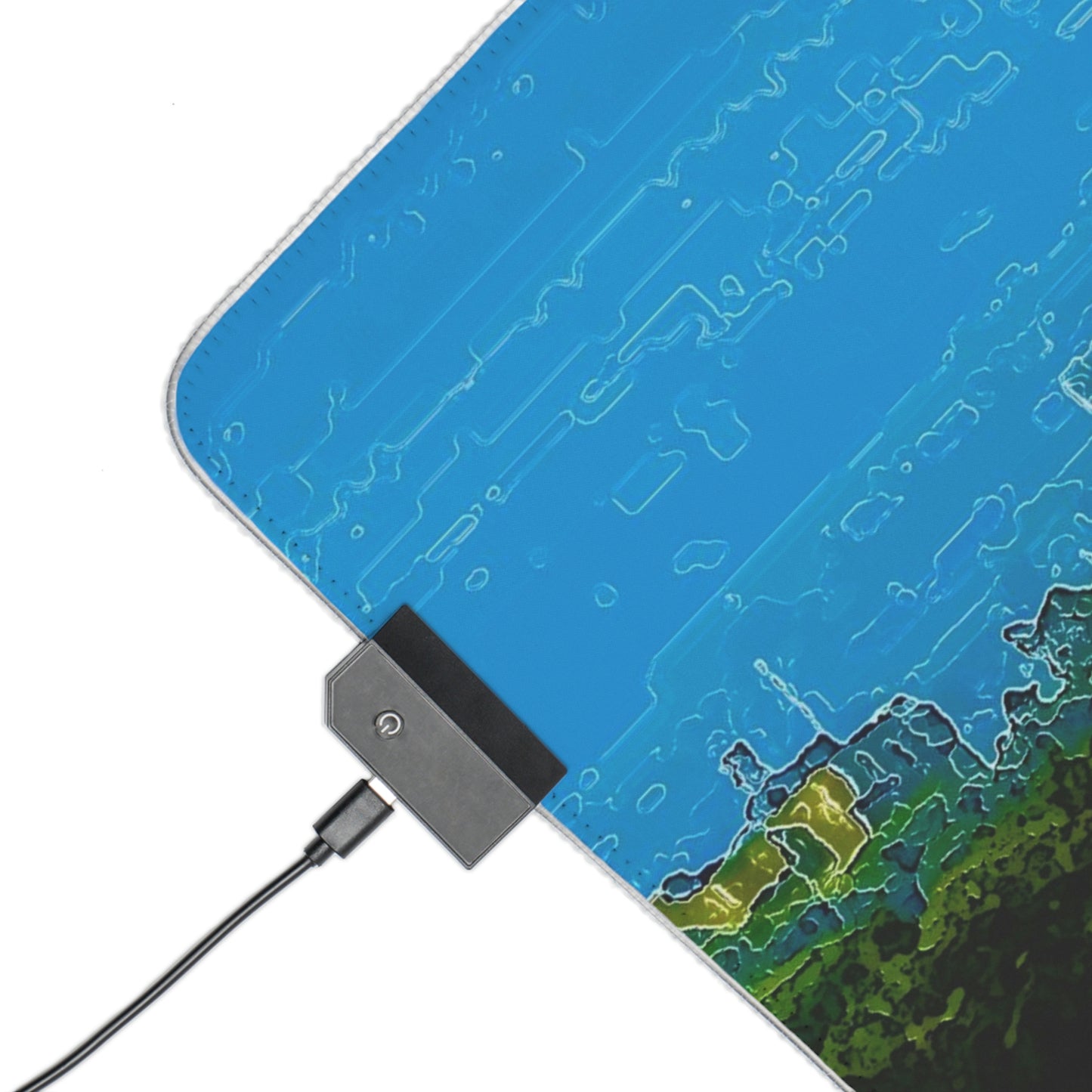 LED Gaming Mouse Pad ... 'Bahai'i House-Of-Worship' ... "Lotus Temple: Delhi, India, 2008" ... Original Works ...