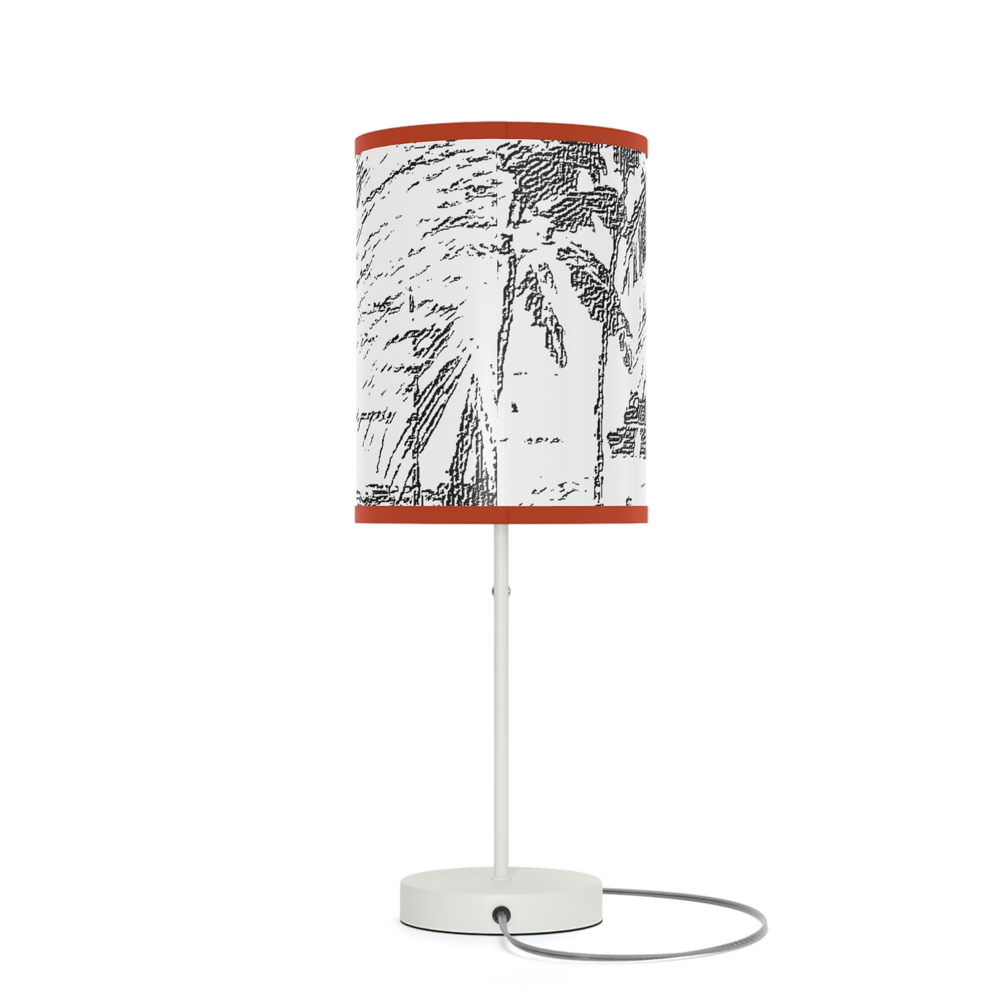 Lamp on a Stand, US|CA plug ... "The Royal Hawai'ian: Waikiki Beach_Beach" ... Honolulu, HI ... Ocotber 2014 (Halloween) ... Original Works ...