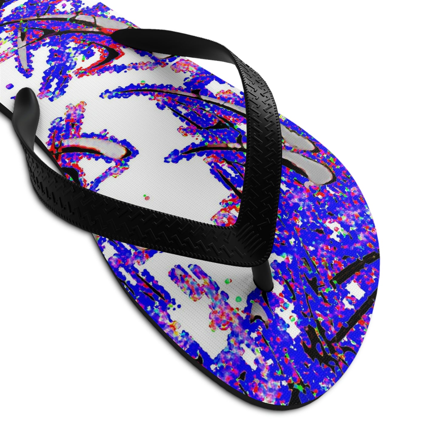 Unisex Flip-Flops ... "Waning Moon" ... Central Idaho ... October 2022 ... Rendering Time: 22 Hours ... Original Works ...