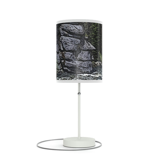 Lamp on a Stand, US|CA plug ... "I Am Innocent" ... Tricky-Dick Immortalized ... Nixon Rock: Along The River ... Central Idaho, Summer 2020 ... Original Works ...